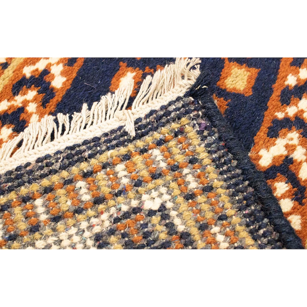 morgenland Wollteppich »Bidjar Teppich handgeknüpft dunkelblau«, rechteckig, handgeknüpft