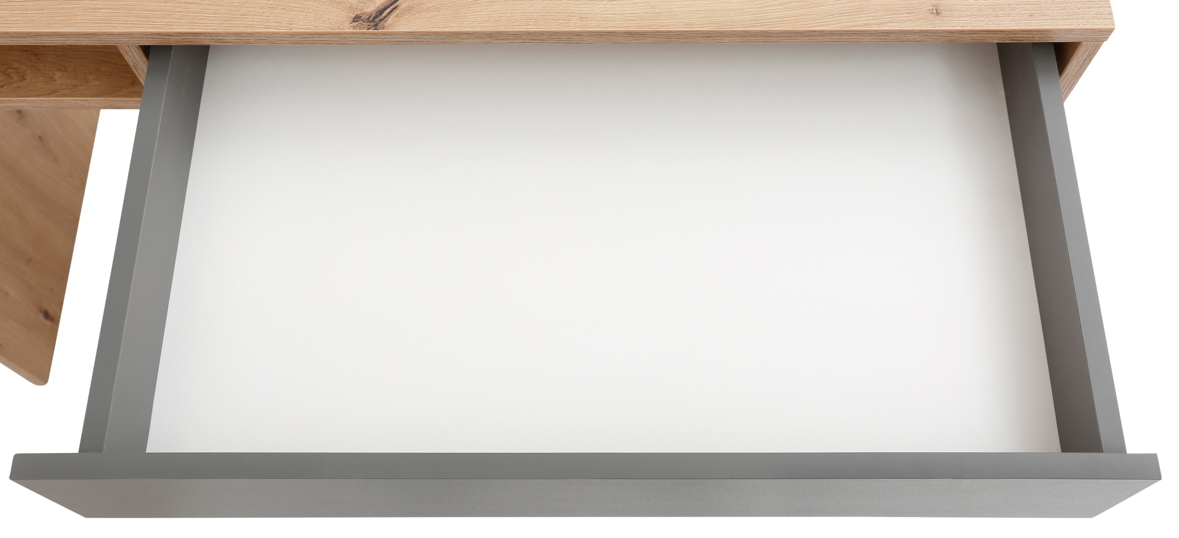 INOSIGN Schreibtisch »Magnet«, Magnettafel, grosse Arbeitsfläche, Schubkasten und Ablageboden