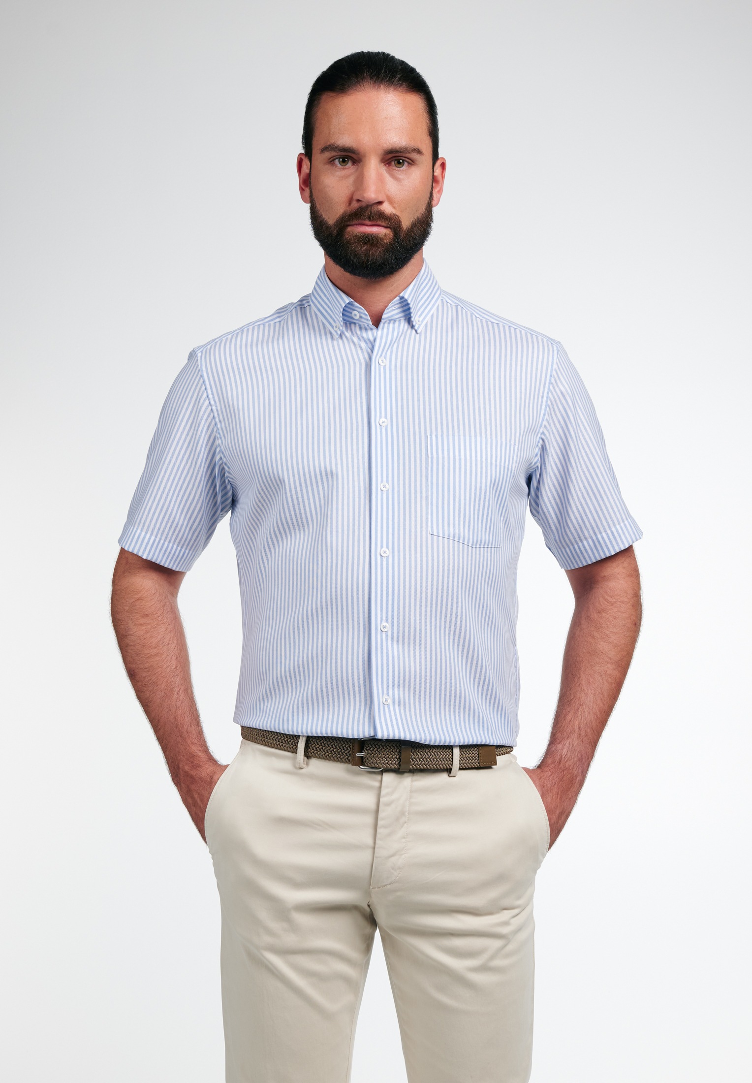 Eterna Kurzarmhemd »MODERN FIT« NON IRON (bügelfrei)