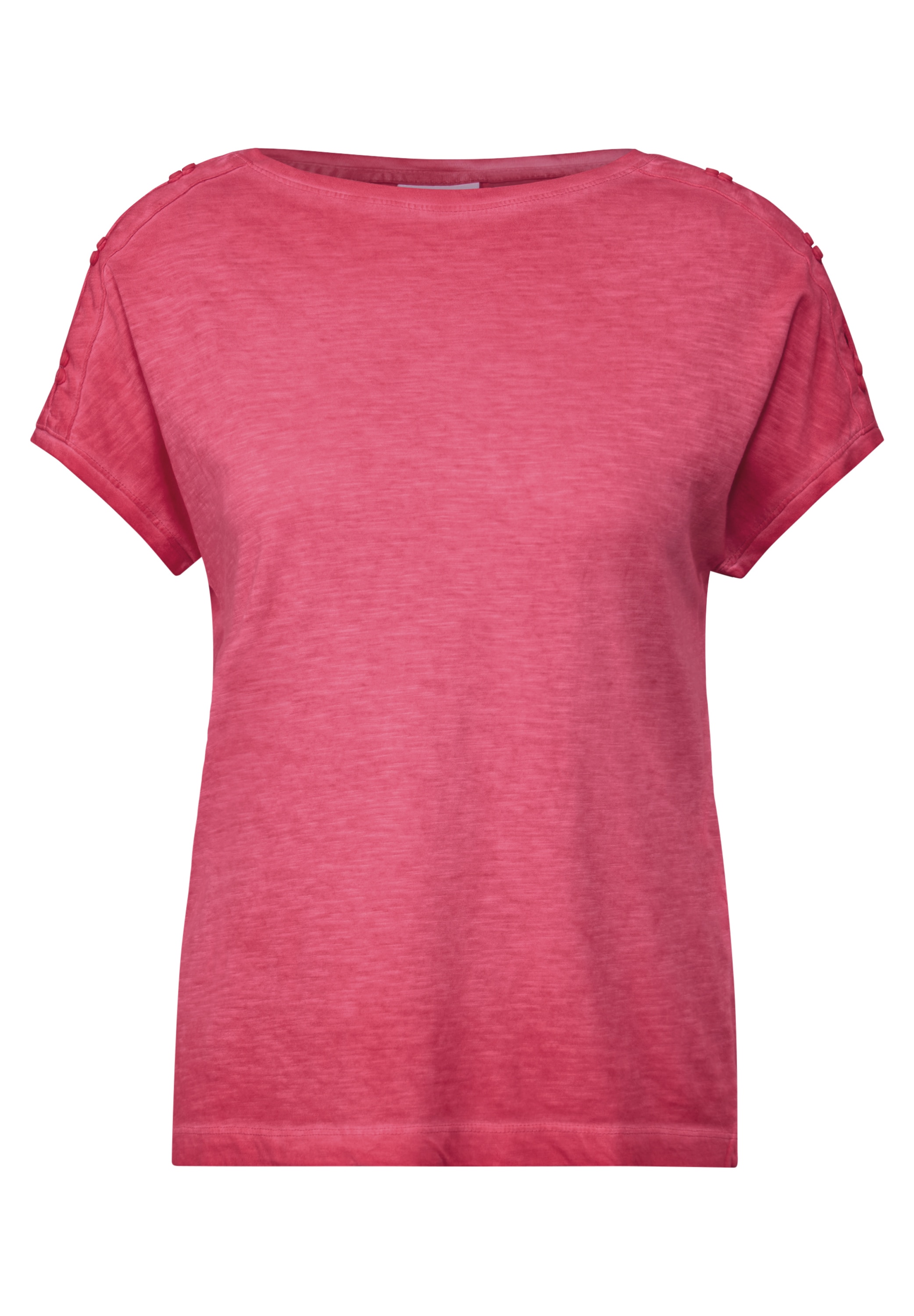 Cecil T-Shirt, mit Knopfdetails an der Schulter