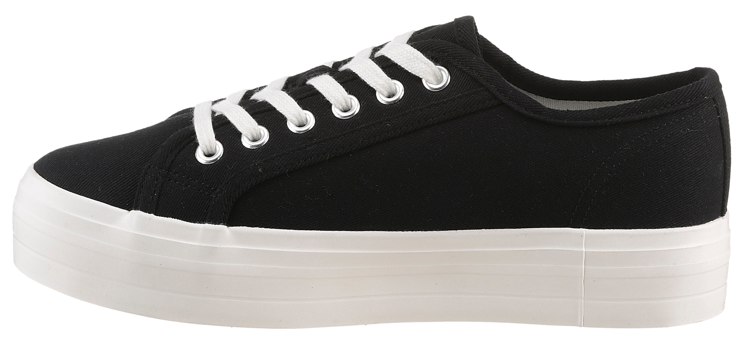 Aniston SHOES Plateausneaker, Freízeitschuh, Basic-Sneaker, Schnürschuh - NEUE KOLLEKTION