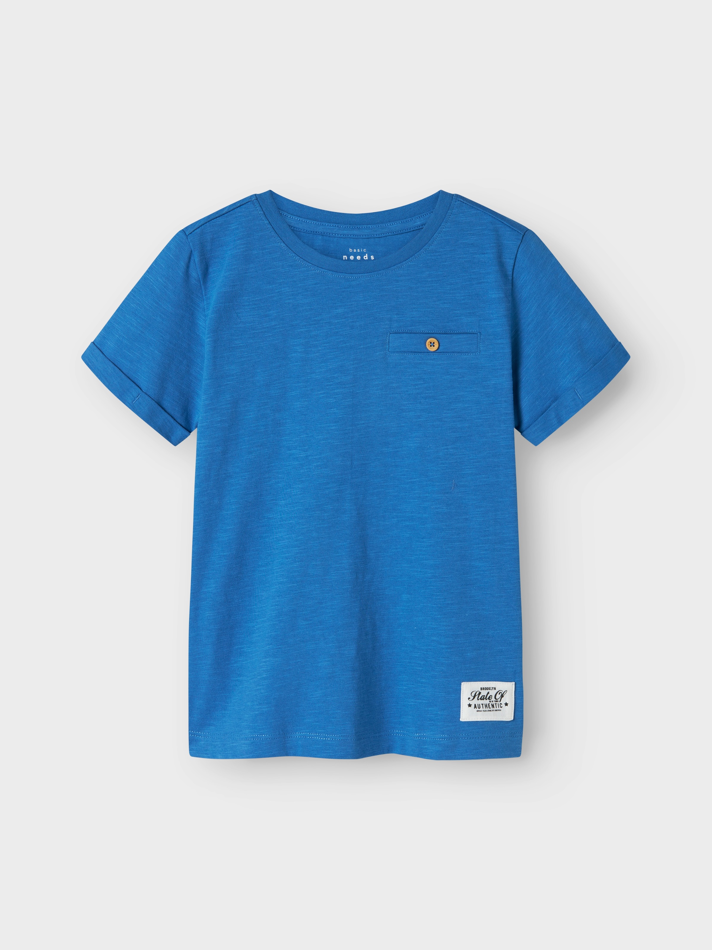 Name It Kurzarmshirt »NKMVINCENT SS TOP F NOOS« Baumwolle, Brusttasche