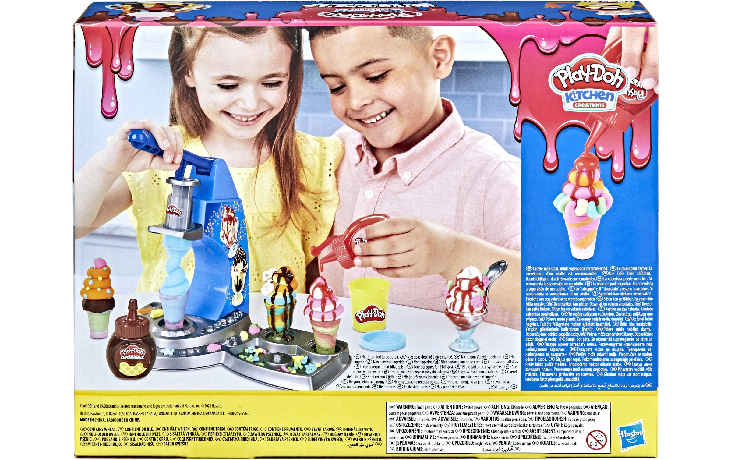 Play-Doh Knete »Drizzy Eismaschine mit Toppings«