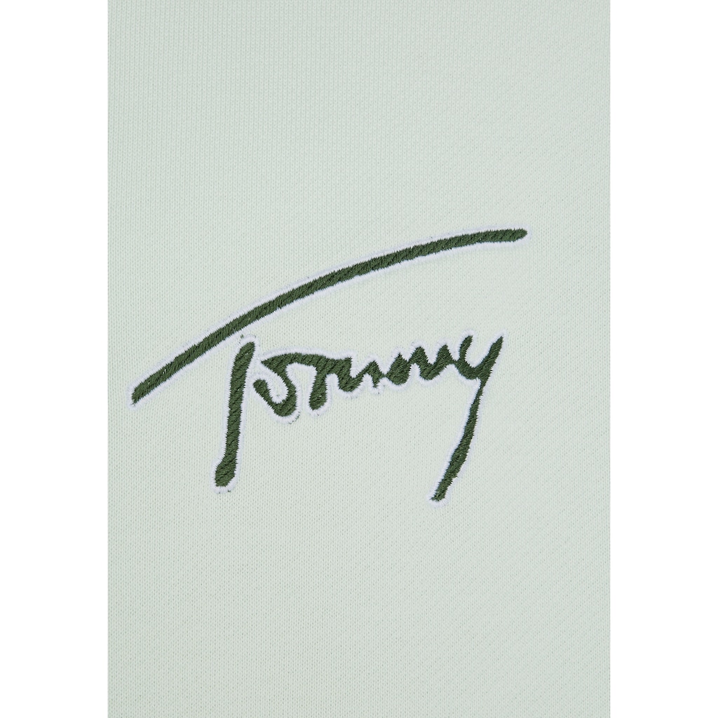 Tommy Jeans Sweatshirt »TJM BOXY DIP DYE SIGNATURE CREW«, in Dip Dye Optik