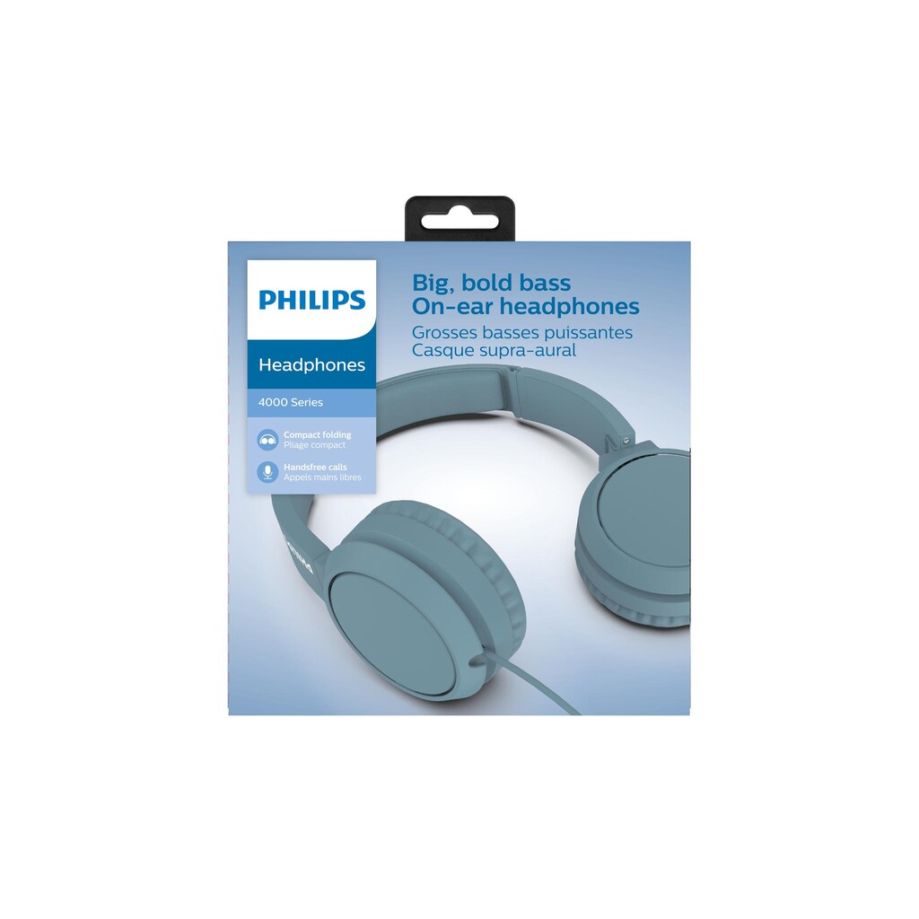 Philips On-Ear-Kopfhörer »TAH4105BL/«