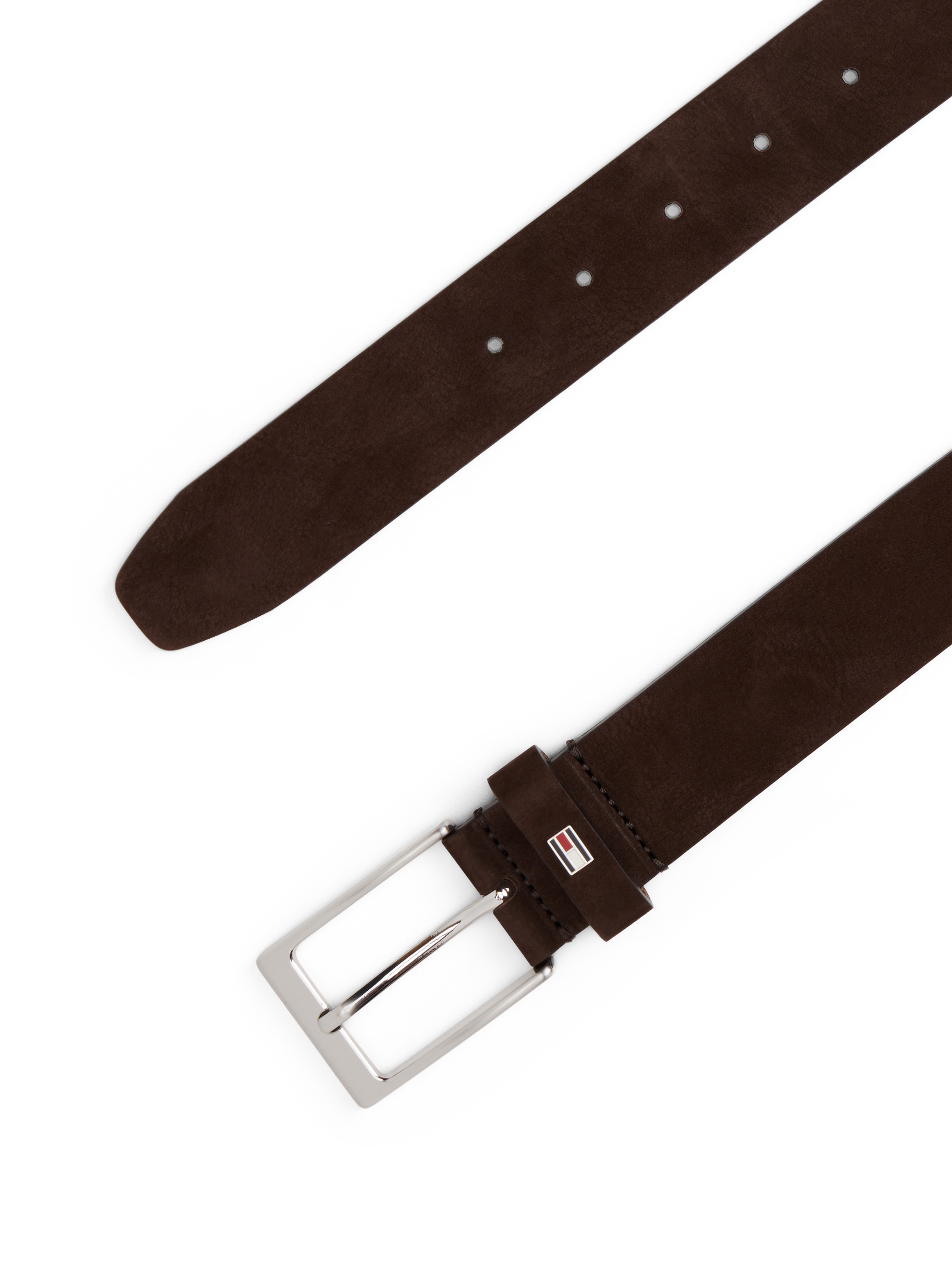 Tommy Hilfiger Ledergürtel »LAYTON NUBUCK«, Grössenverstellbar