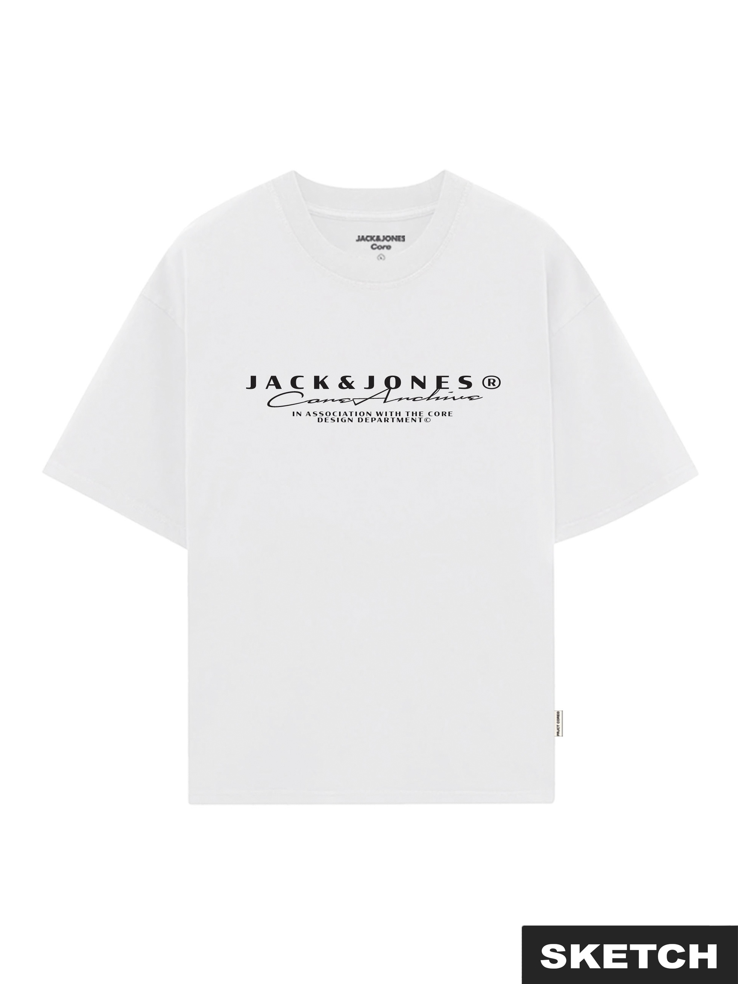 Jack & Jones T-Shirt »JCOPOINT BRANDING TEE SS CREW NECK FST«