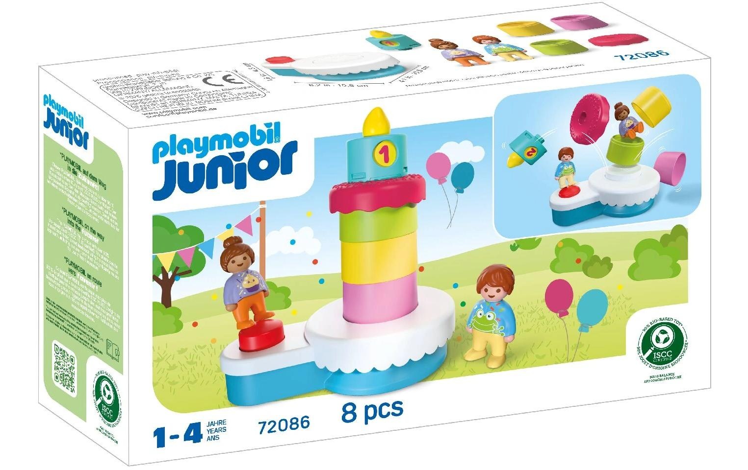 Playmobil JUNIOR: Birthday Cake - 72086 Playset | Size: 1 Pack