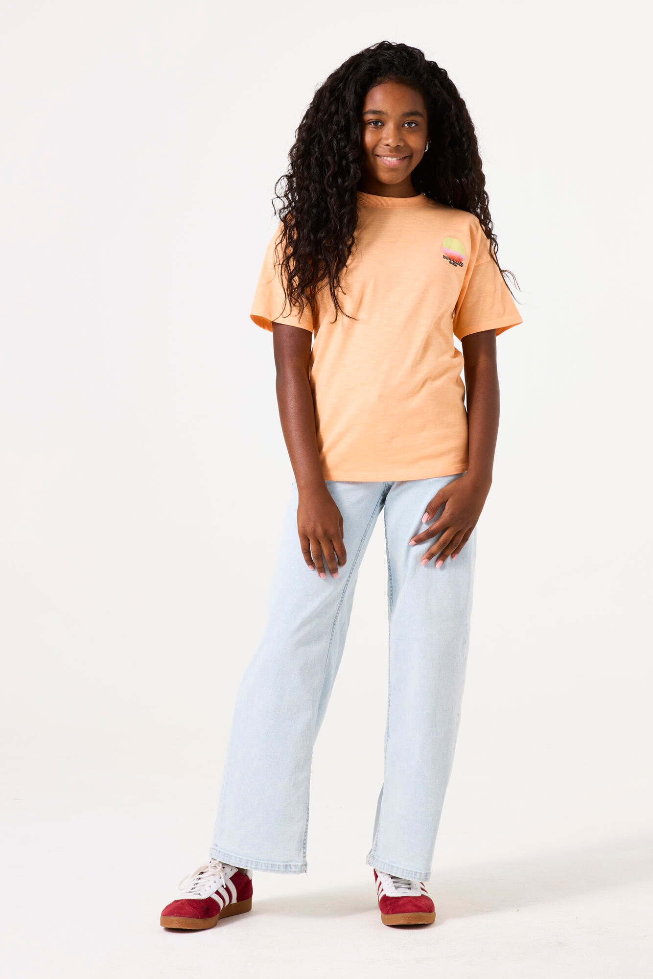 Garcia T-Shirt, mit Front- und Backprint for GIRLS