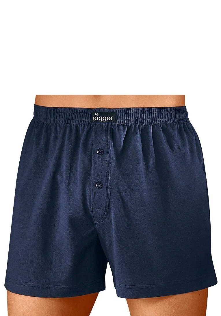 le jogger® Weiter Boxer, (Packung, 8 St.), aus angenehm weicher Baumwoll-Qualität