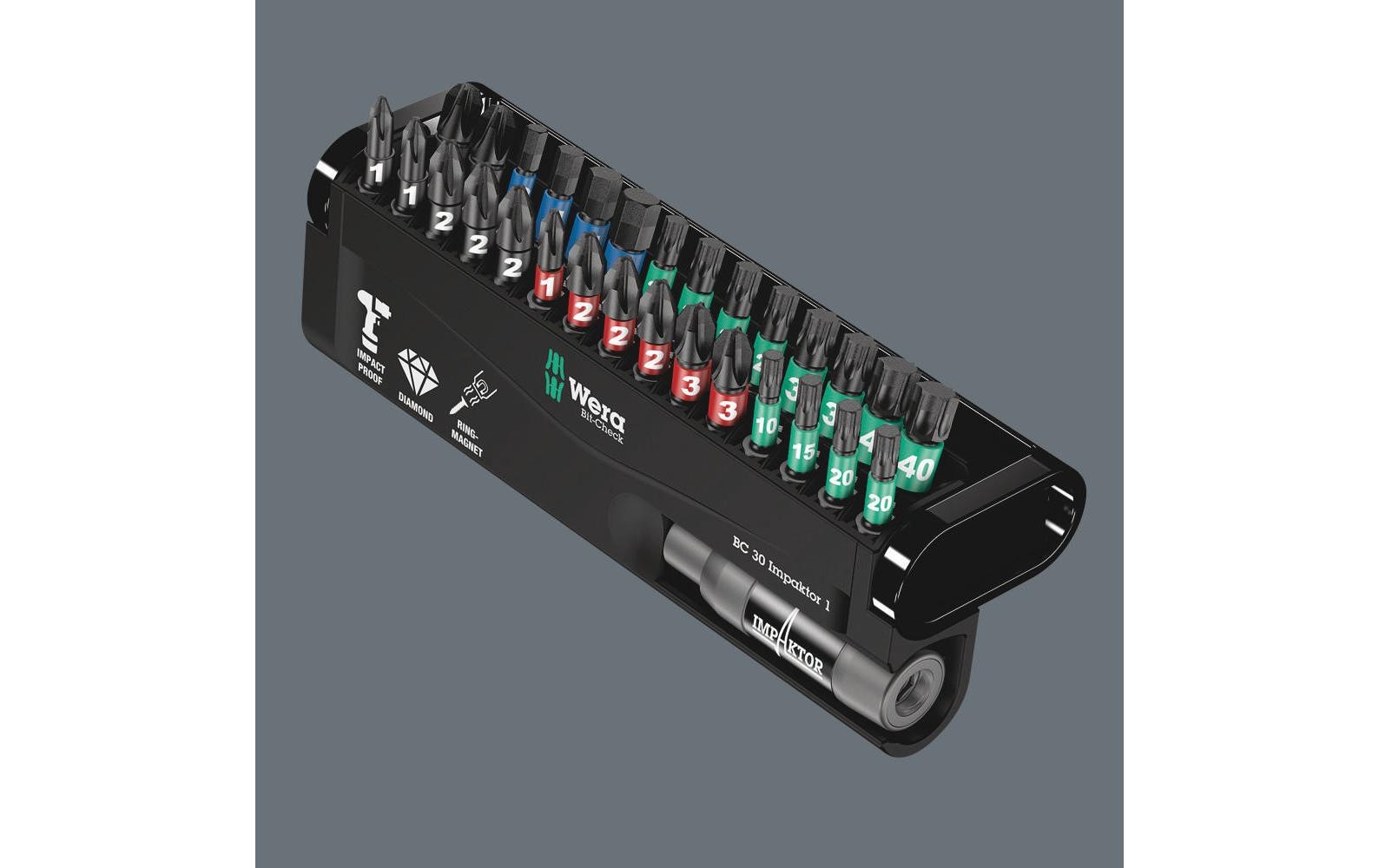 Wera Bit-Set »Bit-Check 30 Impaktor«