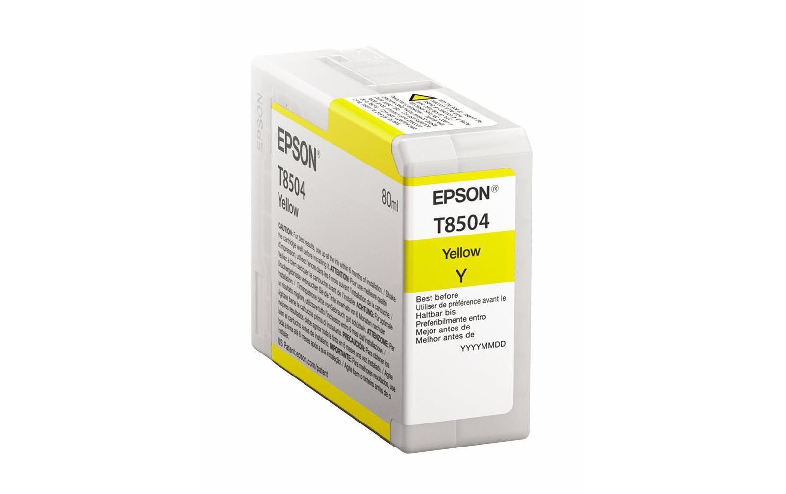 Epson Tintenpatrone »C13T850400 Yellow«