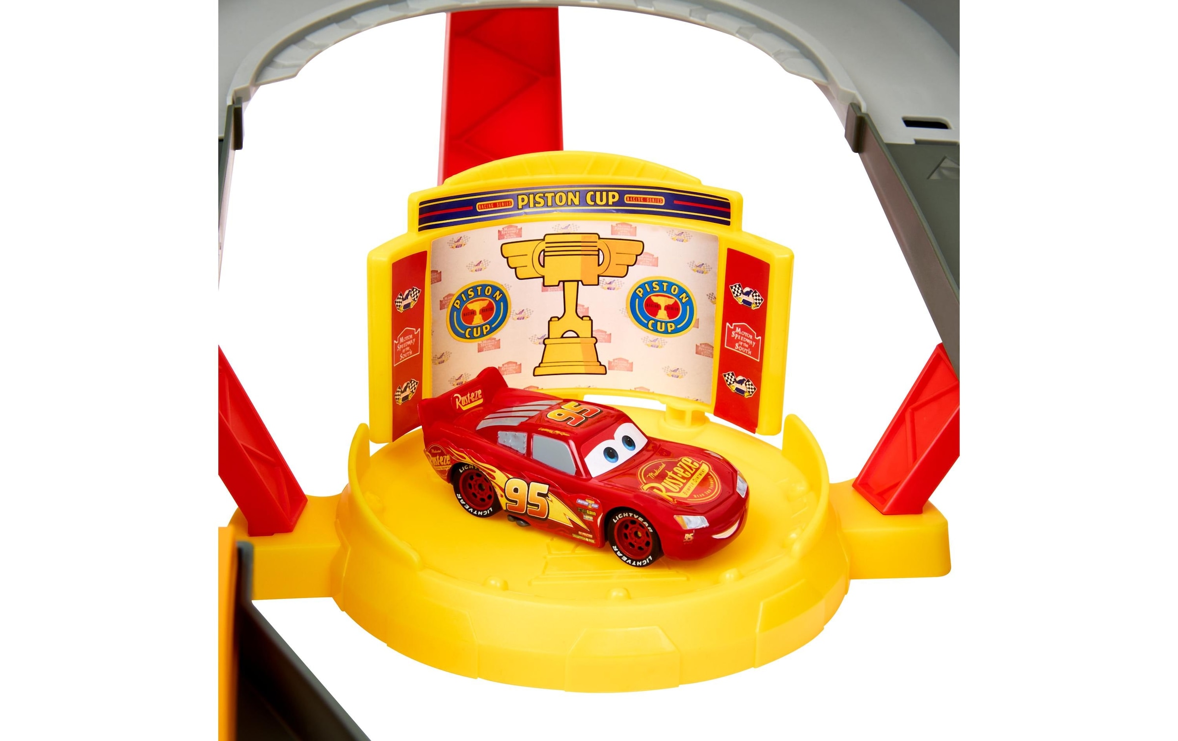 Mattel® Autorennbahn »Disney Cars Piston Cup Action-Rennstrecke«