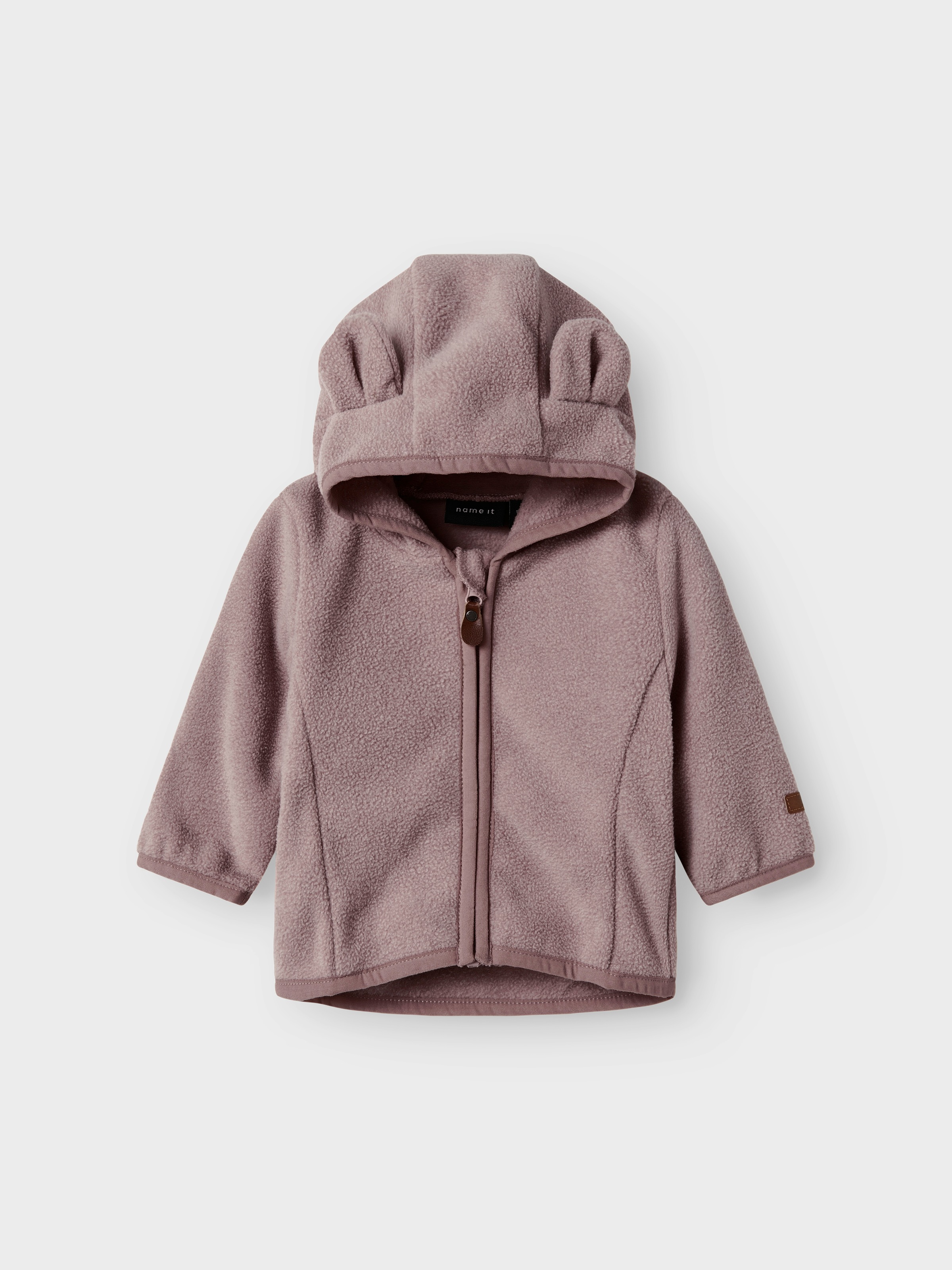 Name It Kapuzenfleecejacke »NBNMEEKO FLEECE JACKET MELANGE« mit Kapuze