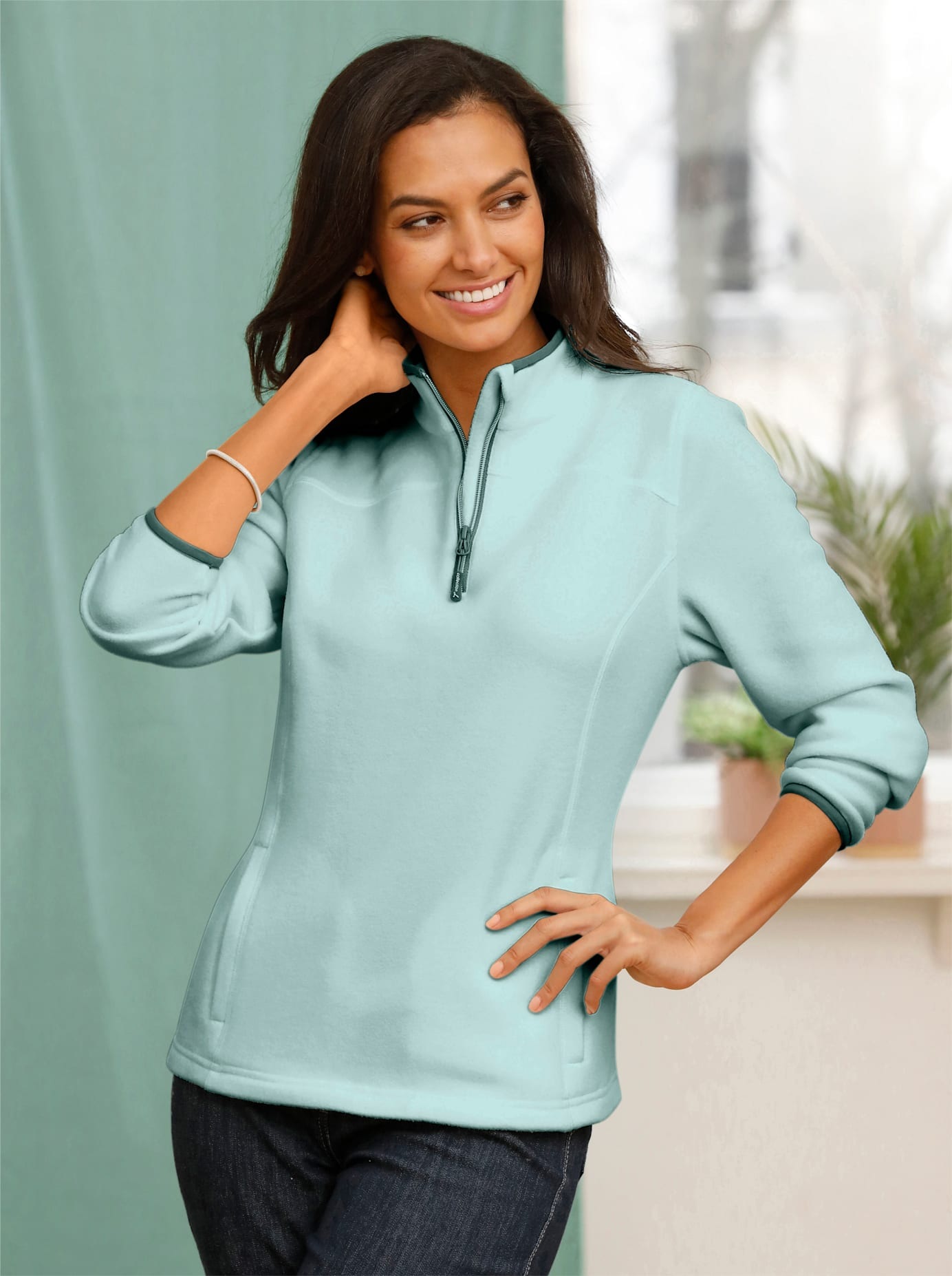Casual Looks Fleeceshirt »Fleece-Shirt« 1 Stk.