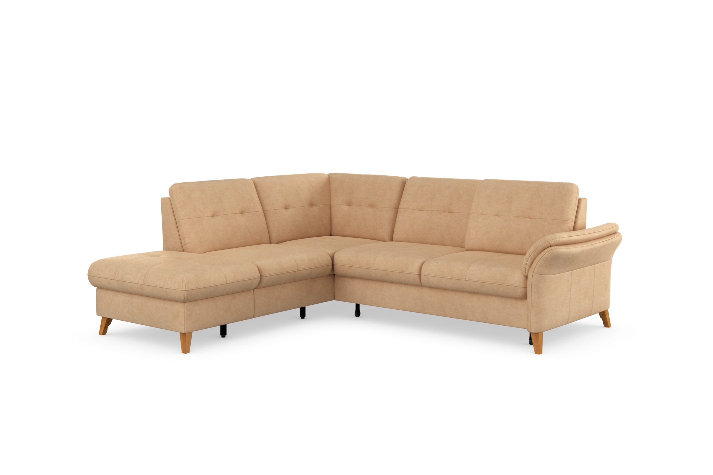sit&more Ecksofa »Göteborg«, inkl. Sitztiefenverstellung, wahlweise mit Bettfunktion & Bettkasten