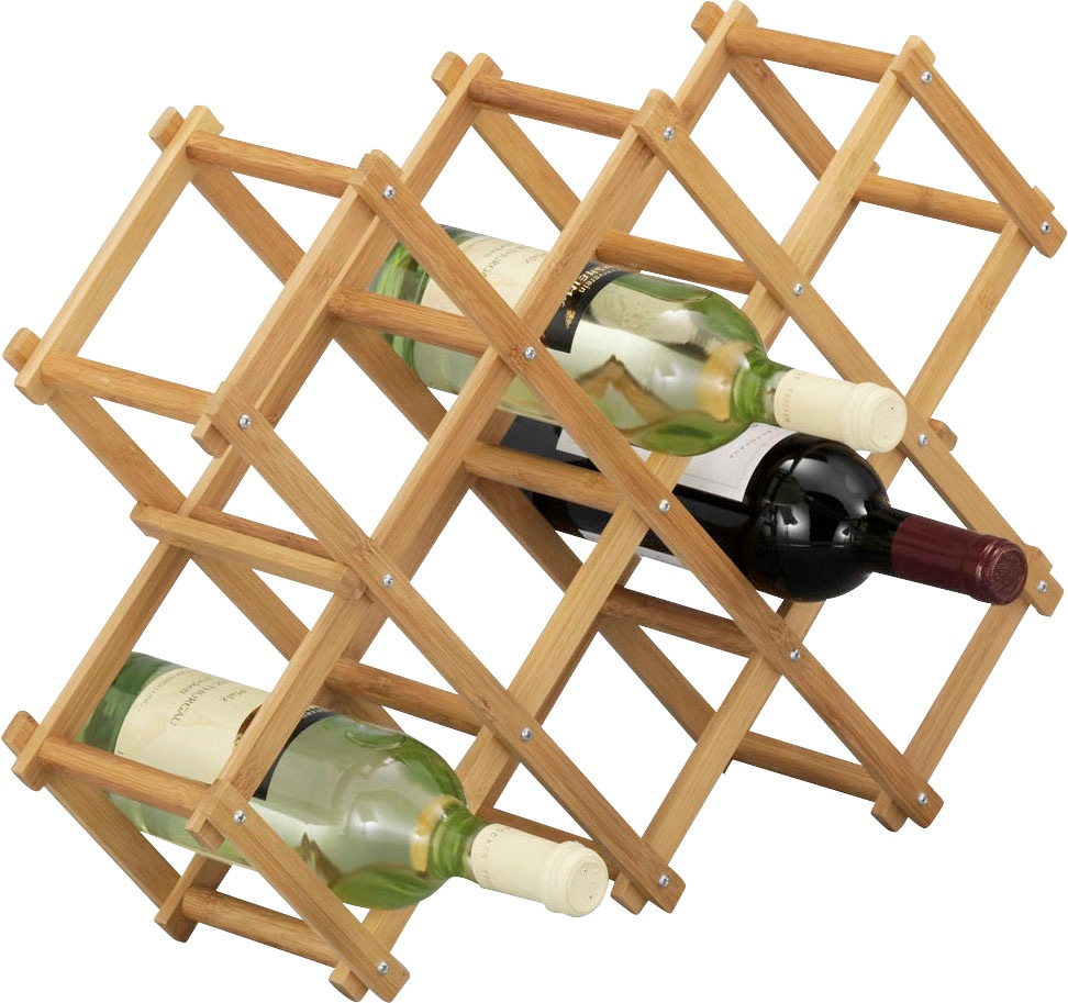 Jelmoli-Online Zeller Shop Present Weinregal im bestellen ❤ »Bamboo«
