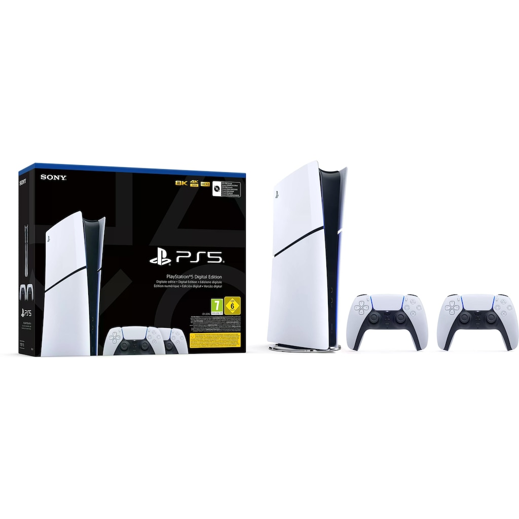Sony Spielekonsole »PlayStation 5 Slim – Dig. Edition 2x DualSense«