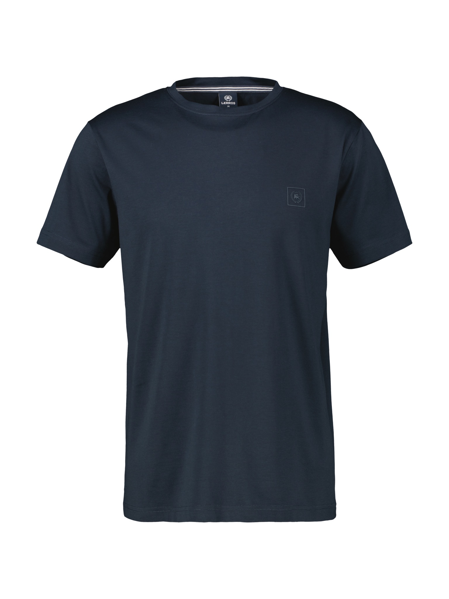 LERROS T-Shirt mit Logo Stickerei