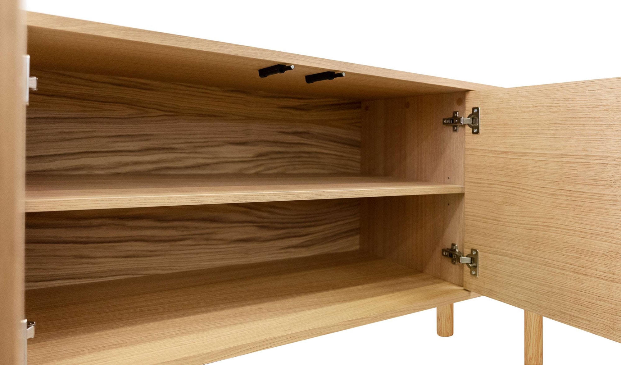 Woodman Sideboard »Shift«, mit Echtholzfurnier aus Eiche, Breite 189 cm, mit Push-to-Open, FSC®