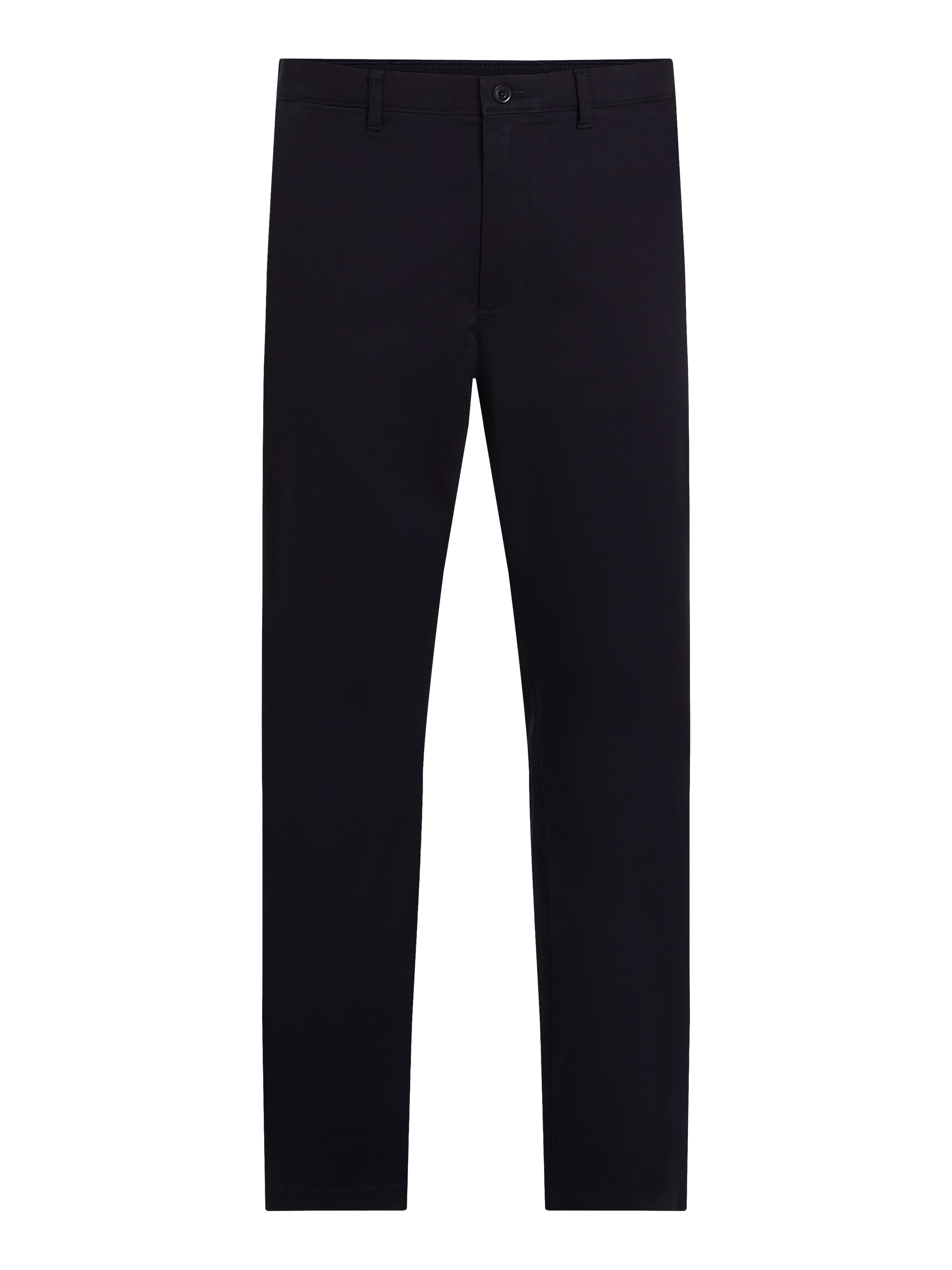Tommy Hilfiger Chinohose »DENTON CHINO SATIN«, mit Gesässtaschen mit Knopf, Logostickerei