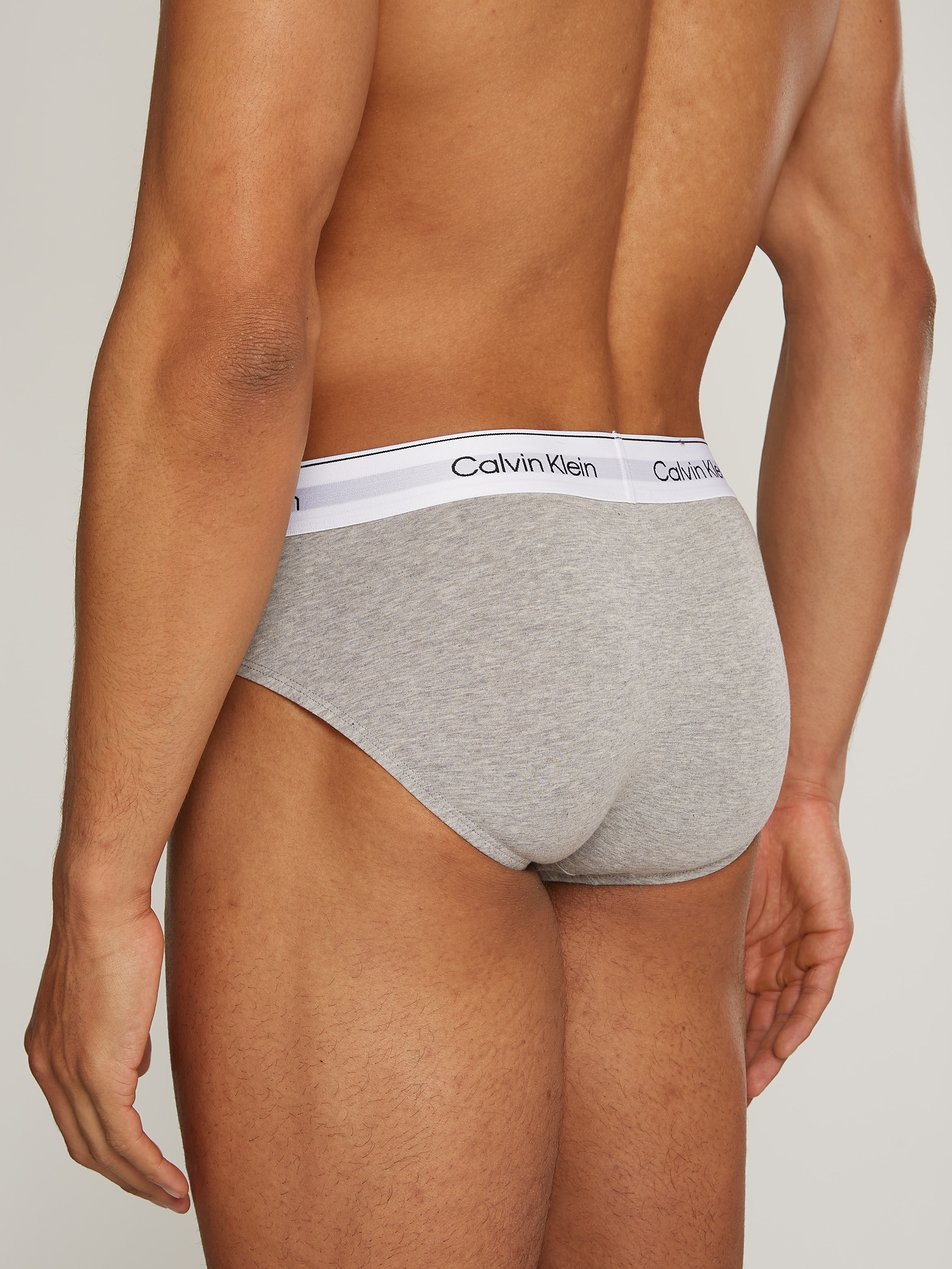 Calvin Klein Underwear Hipster »HIP BRIEF 3PK«, (Packung, 3 St.), mit Logo-Elastikbund (3 Stück)