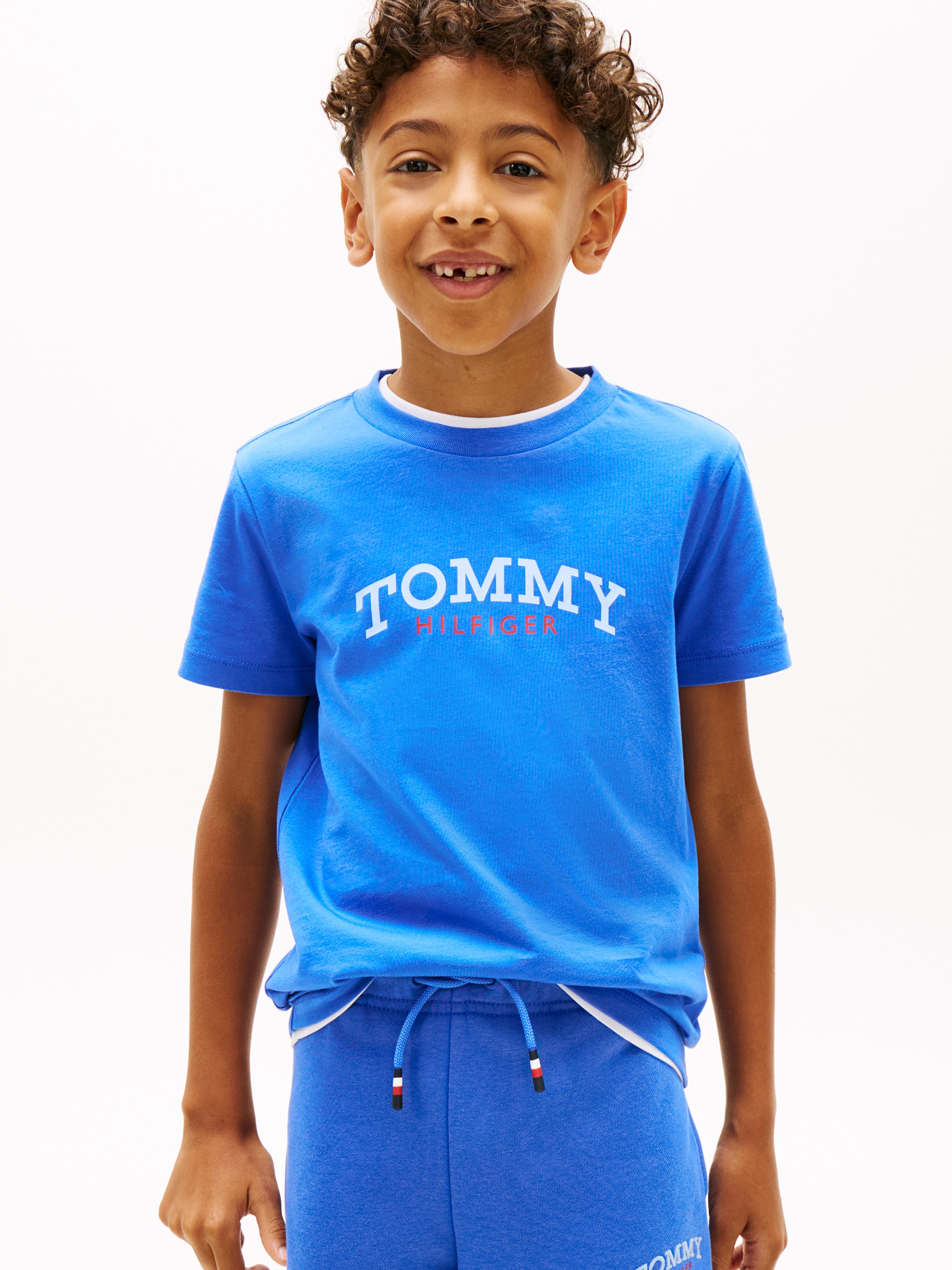 Tommy Hilfiger T-Shirt "MONOGRAM GRAPHIC T-SHIRT" Kinder bis 16 Jahre, Druck