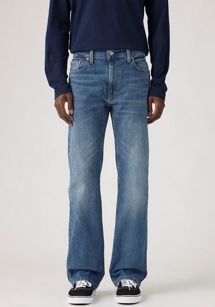 Levis Bootcut-Jeans "527 SLIM BOOT CUT" in cleaner Waschung