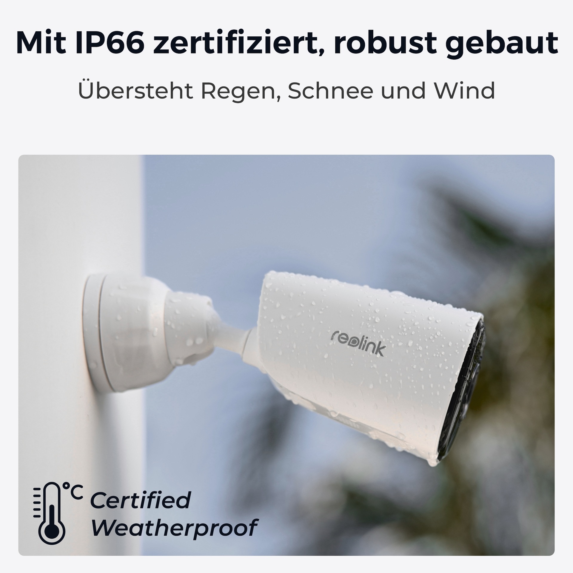 Reolink Überwachungskamera »Argus Series B340 - 5MP Standalone-Aussenkamera«, Aussenbereich, mit Batterie, 5/2,4 GHz Wi-Fi, smarter Erkennung, Farb-Nachtsicht