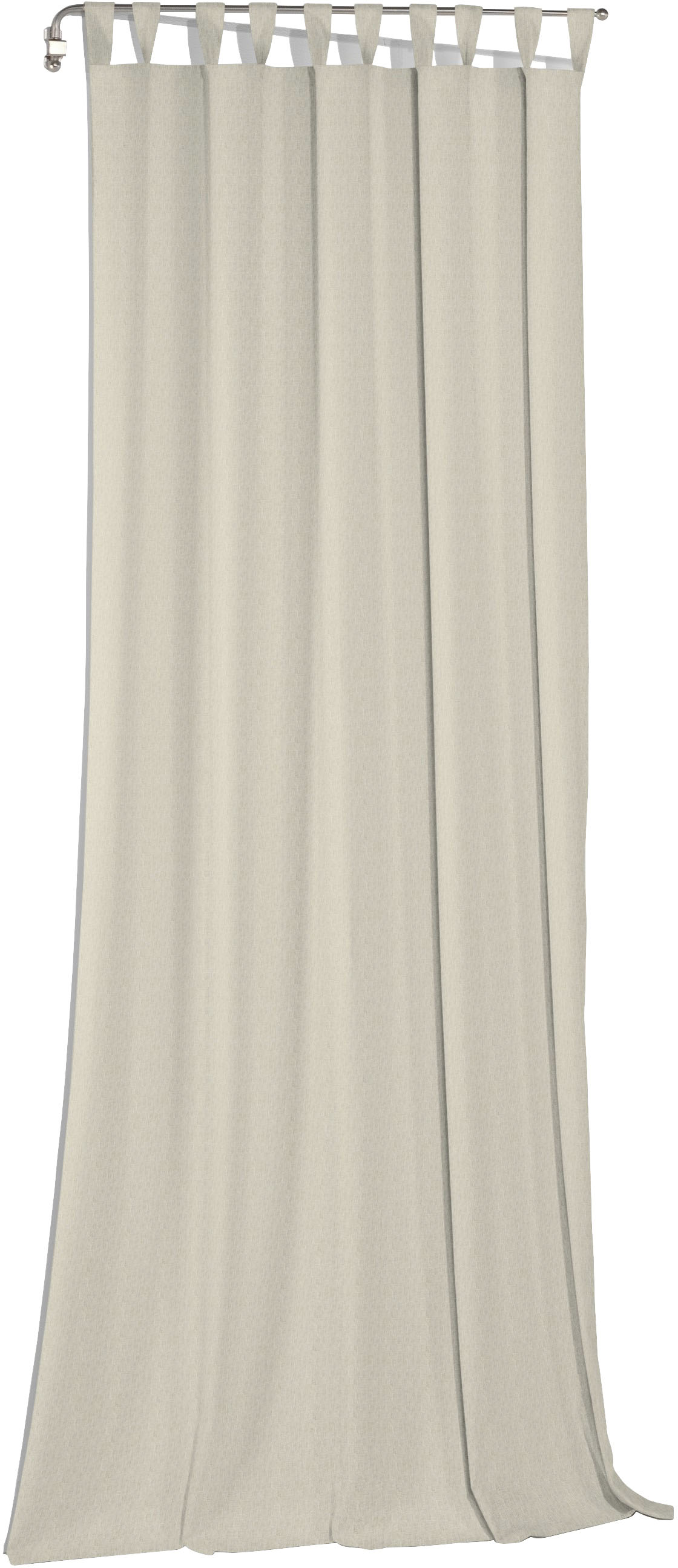 Wirth Vorhang "Sunday, 1 Stück, Schlaufen, halbtransparent, nach Mass, Jacquard" Schlaufen 1 Stk. tlg. nach Mass