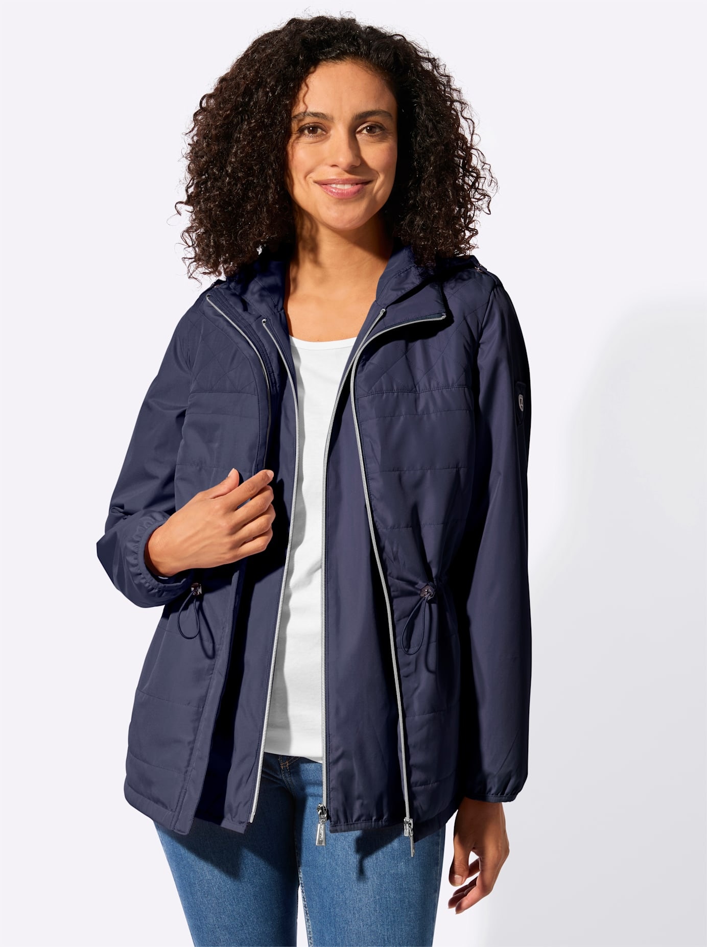 Casual Looks 3-in-1-Funktionsjacke mit Kapuze