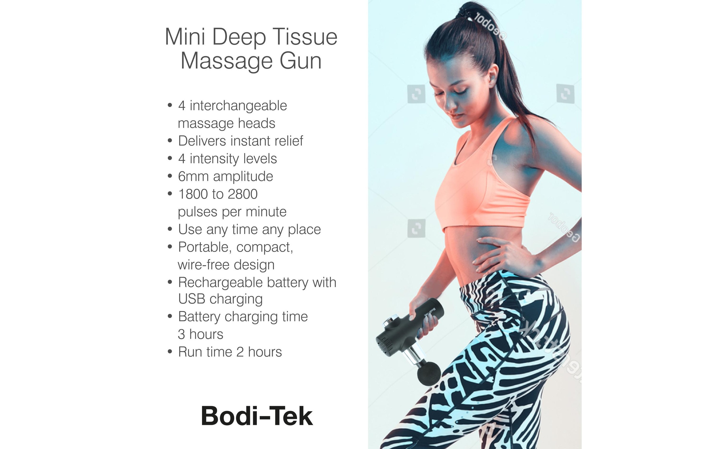 Bodi-Tek Massagepistole »Massage Gun BT-MACO«