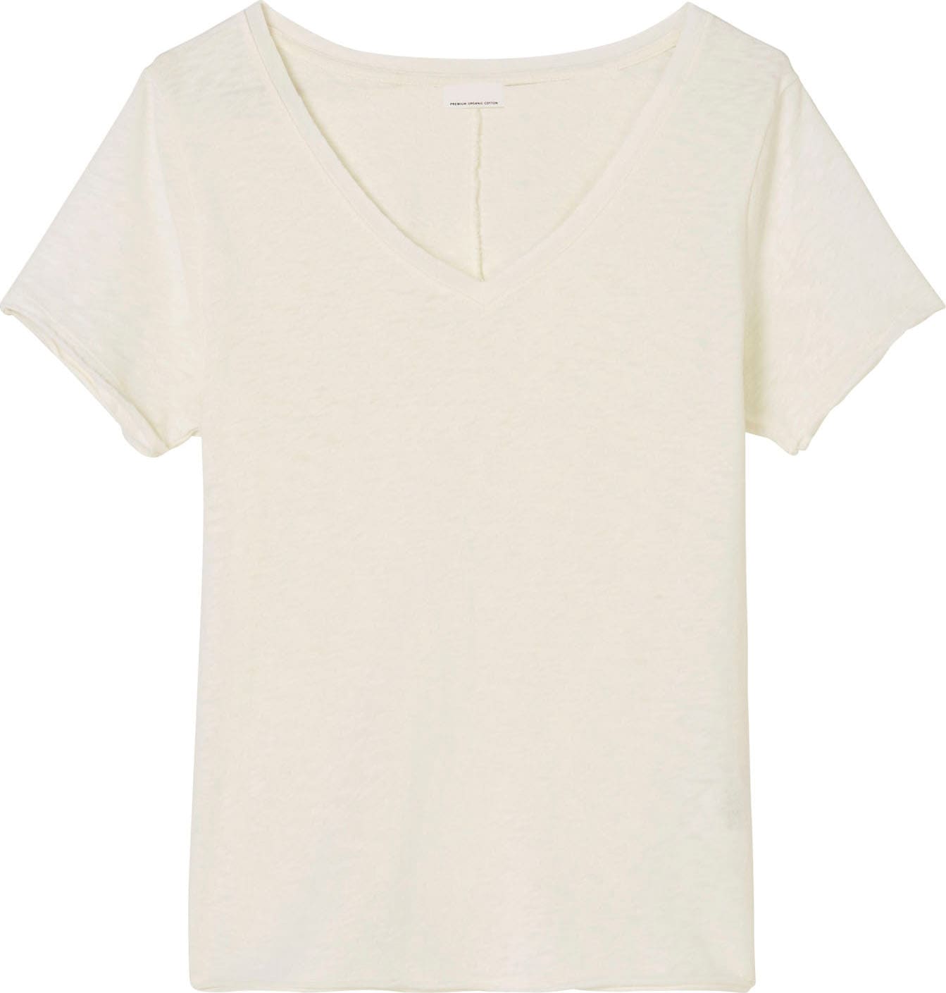 Marc O'Polo DENIM T-Shirt, mit abgerundetem V-Neck