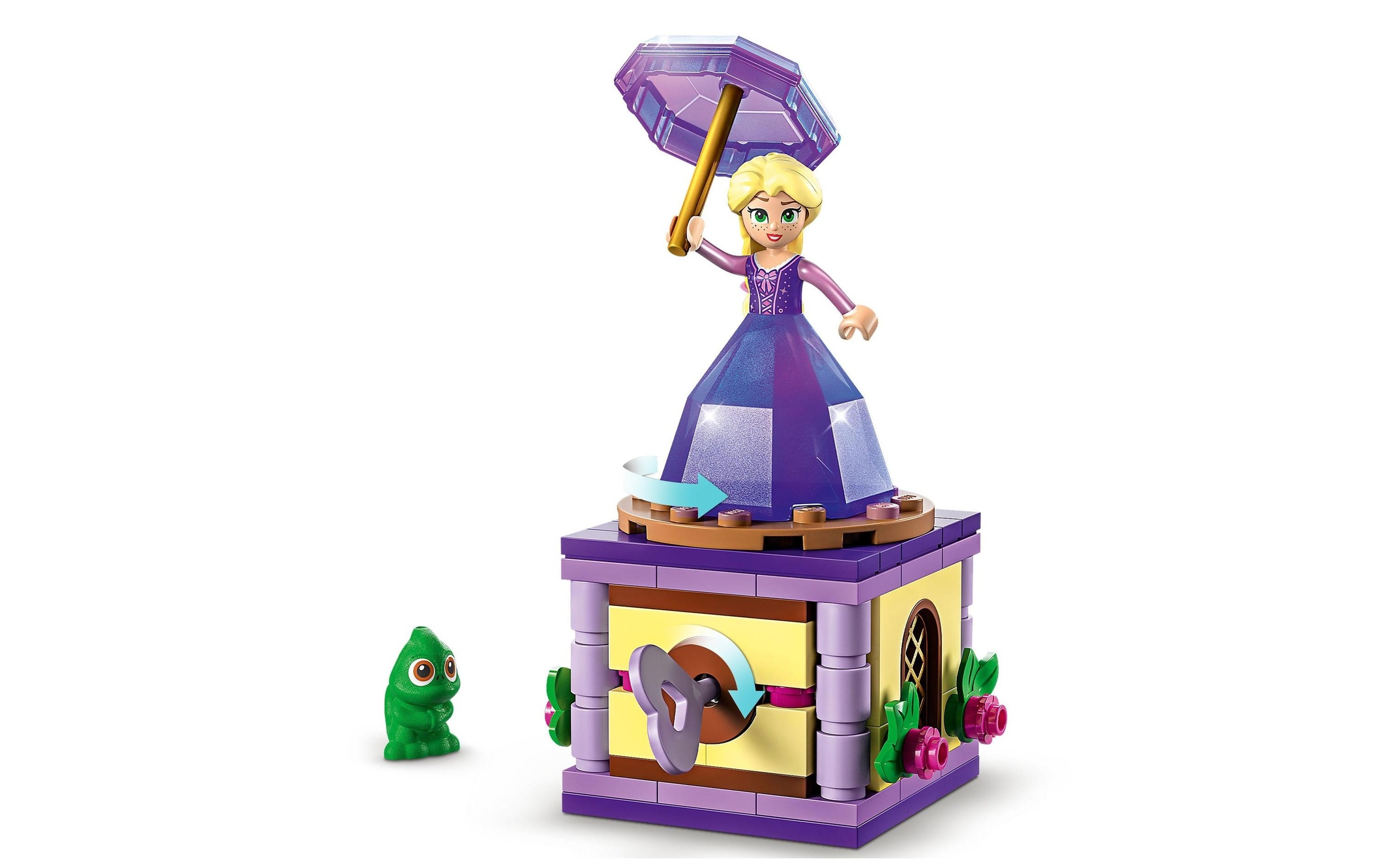 LEGO® Konstruktionsspielsteine »Rapunzel-Spieluhr«, (89 St.)