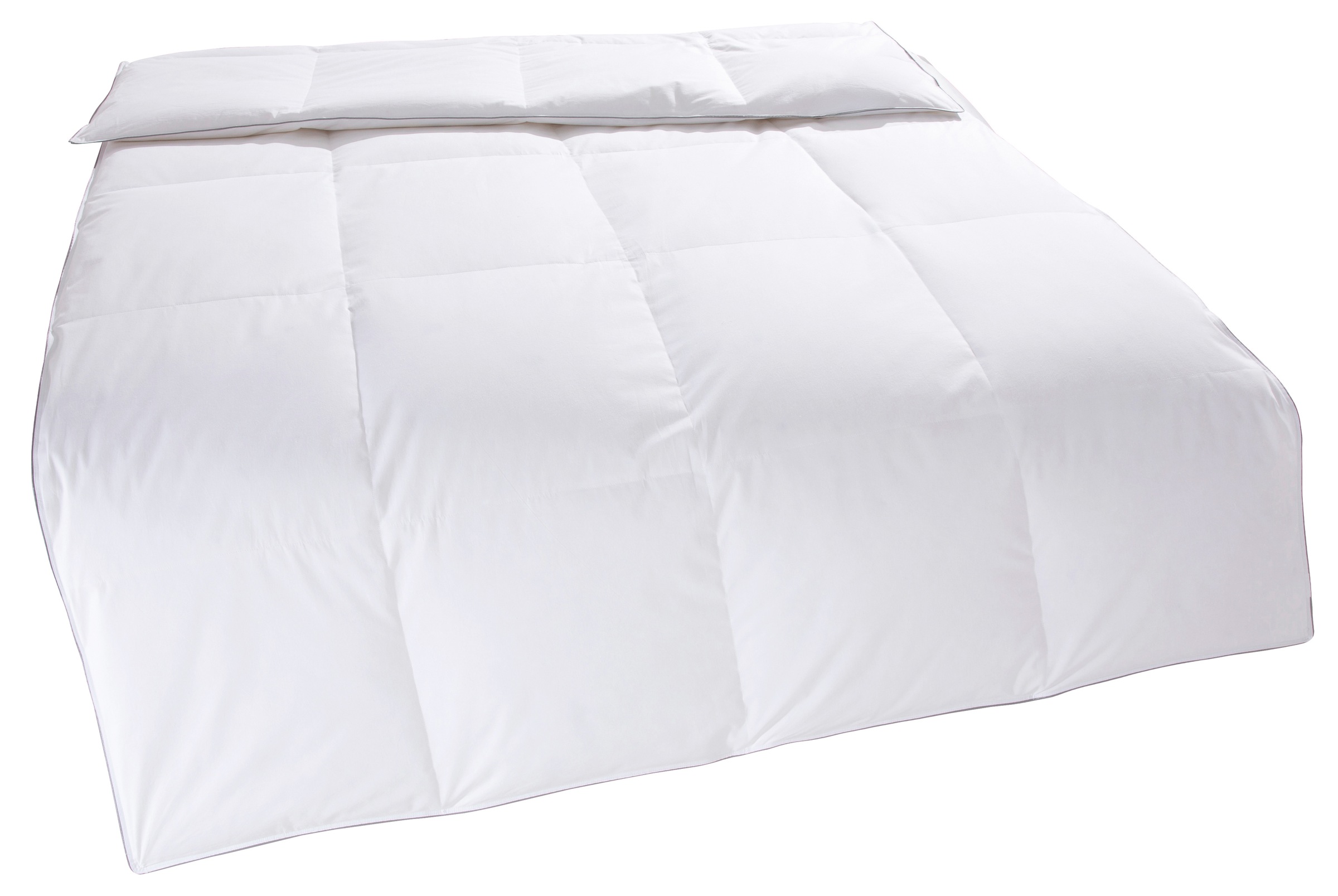OTTO home Daunenbettdecke "Moulle, Bettdecke 135x200 cm und 155x220 cm" normal Füllung 90% Daunen & 10% Federn 1 Stk. tlg. Bettdecken, Sommer oder Winter, Decke, Made in Germany, atmungsaktiv