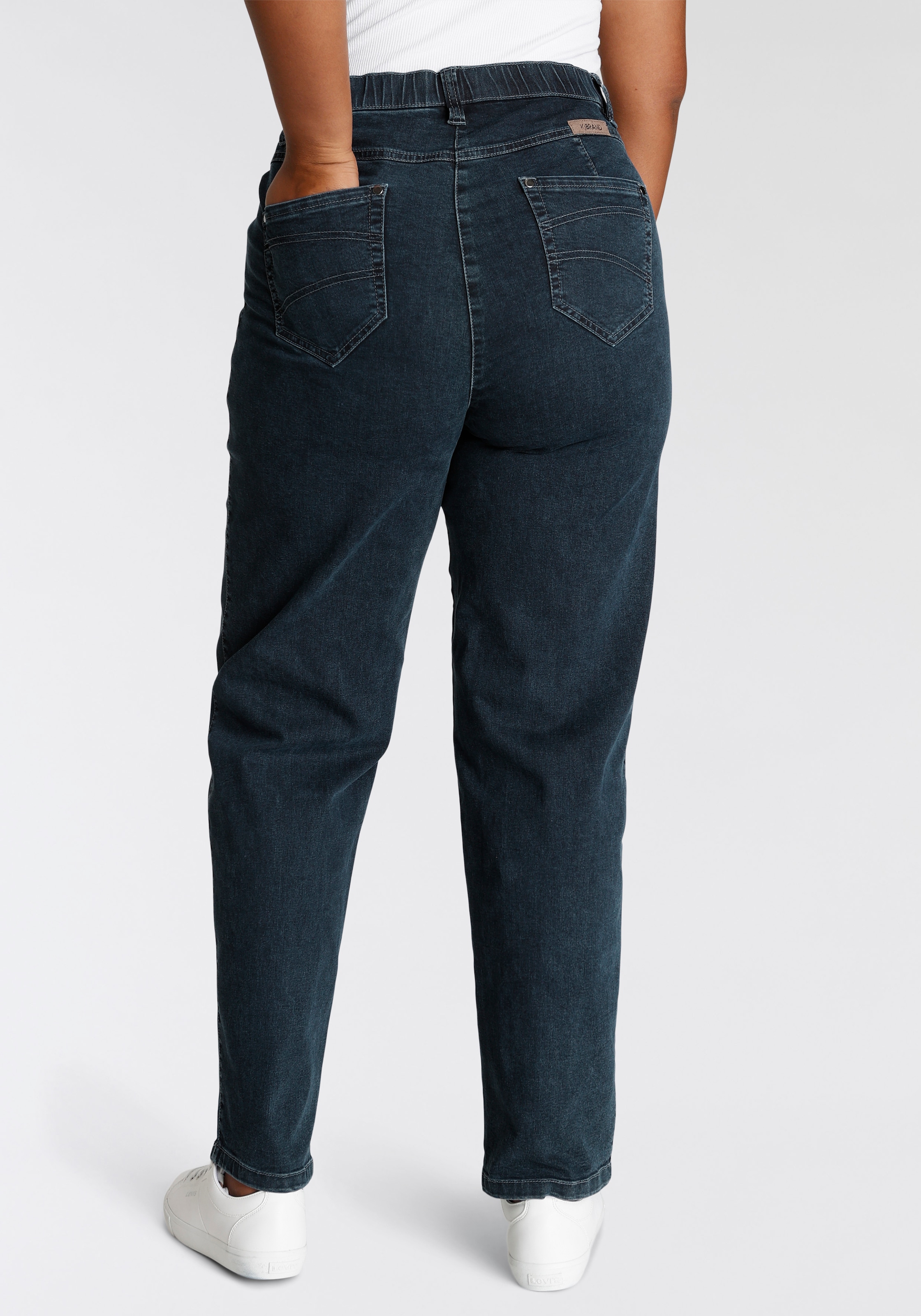 KjBRAND Straight-Jeans »Babsie«, mit Stretch