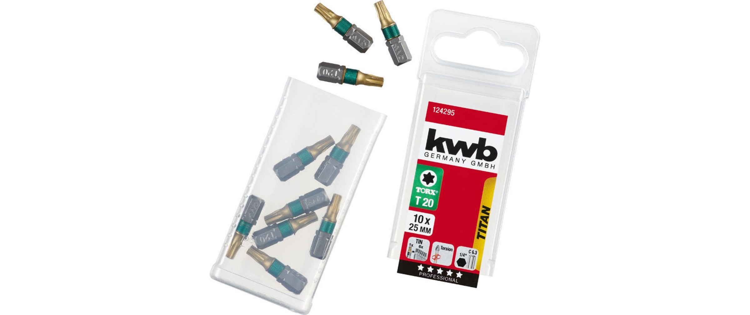kwb Torx-Bit, (10 St.)