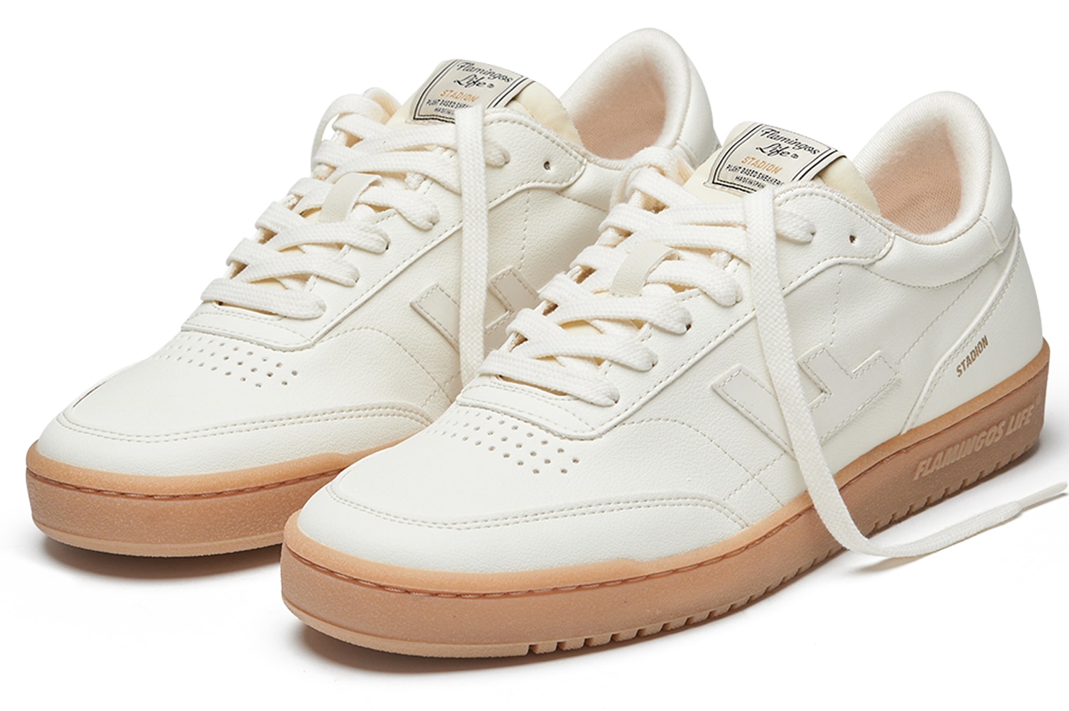 Flamingos Life Sneaker »STADION« vegane Sneaker, Obermaterial aus 68% Maisresten