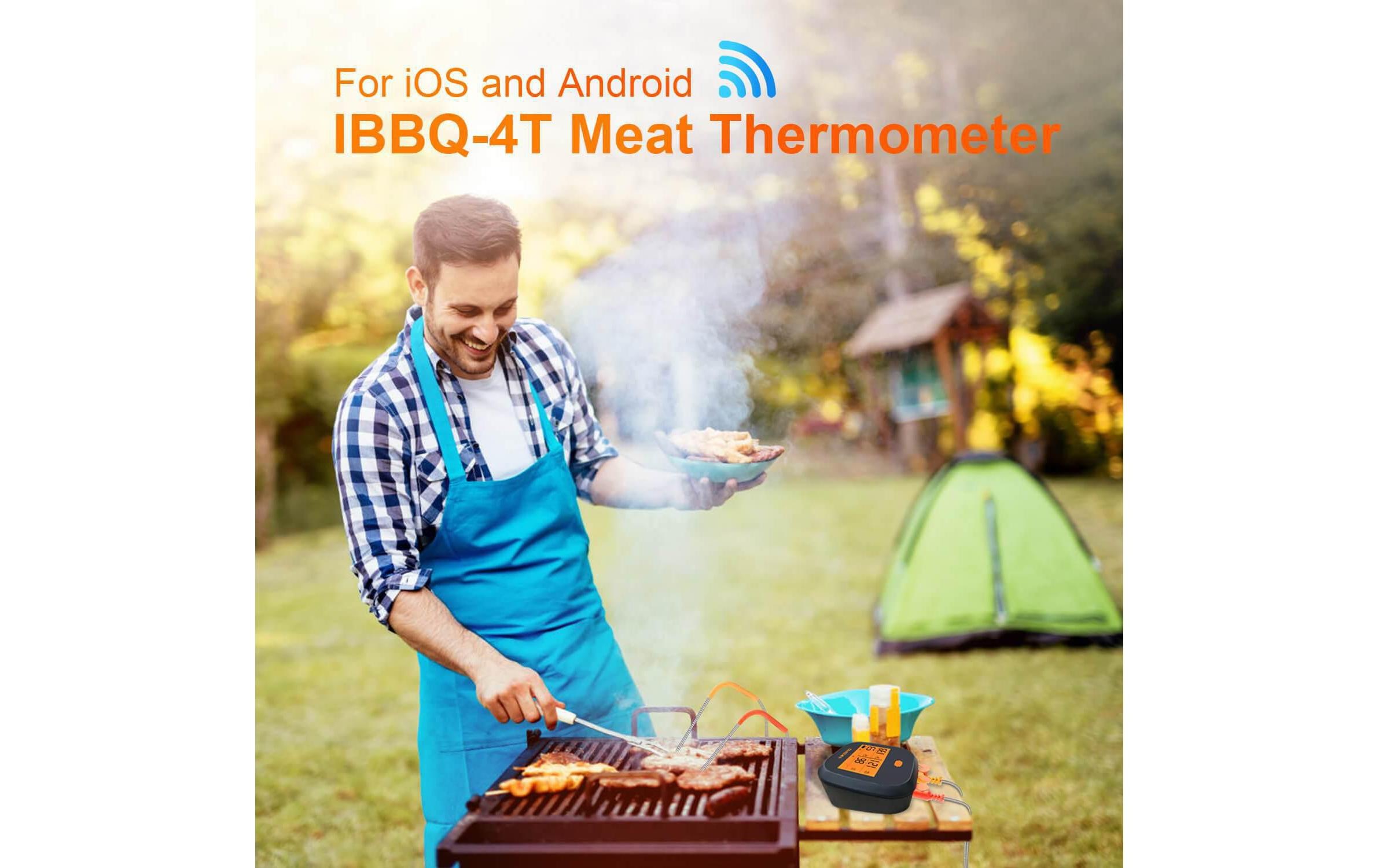 Bratenthermometer »Inkbird IBBQ-4T WiFi«
