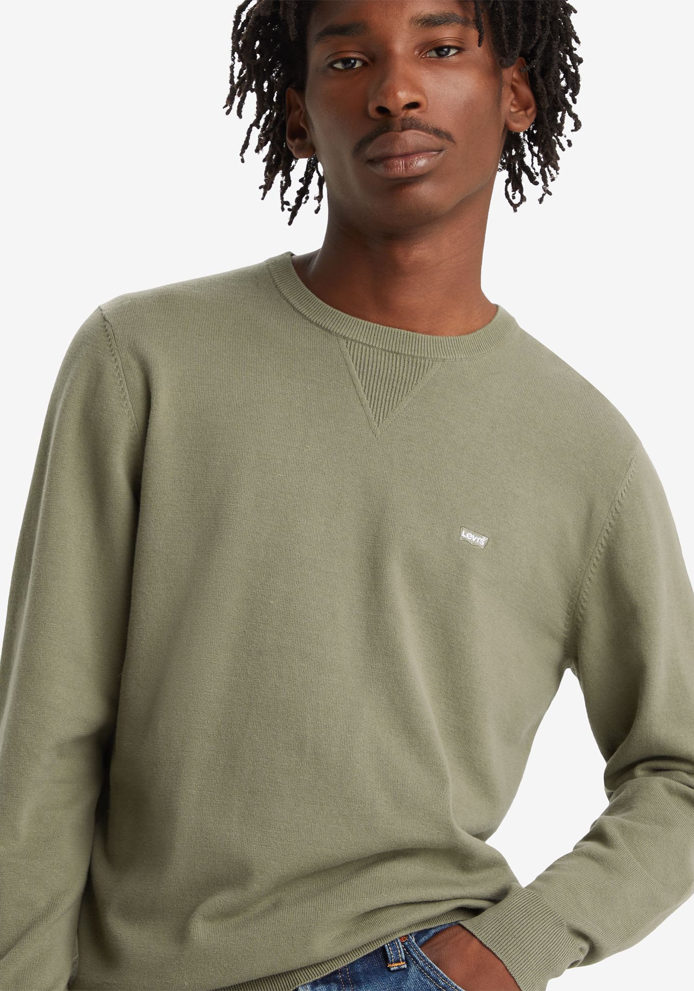 Levi's® Rundhalspullover »LIGHTWEIGHT HM SWEATER«