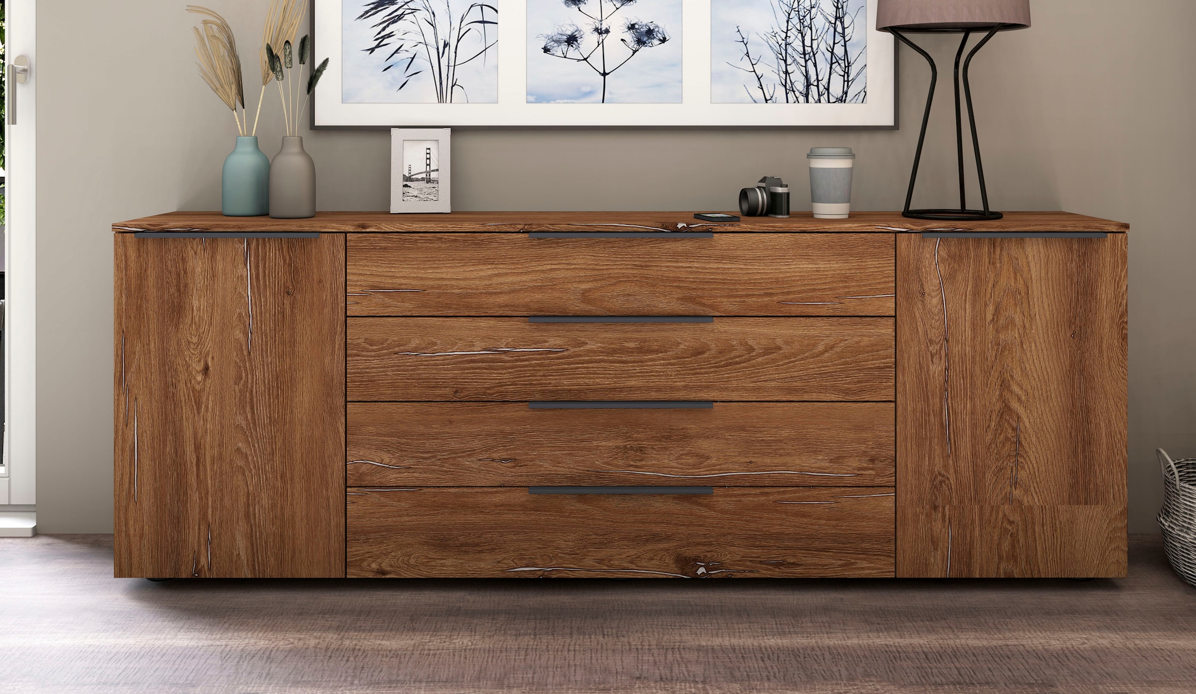 borchardt Möbel Sideboard »Tom«, Breite 200 cm