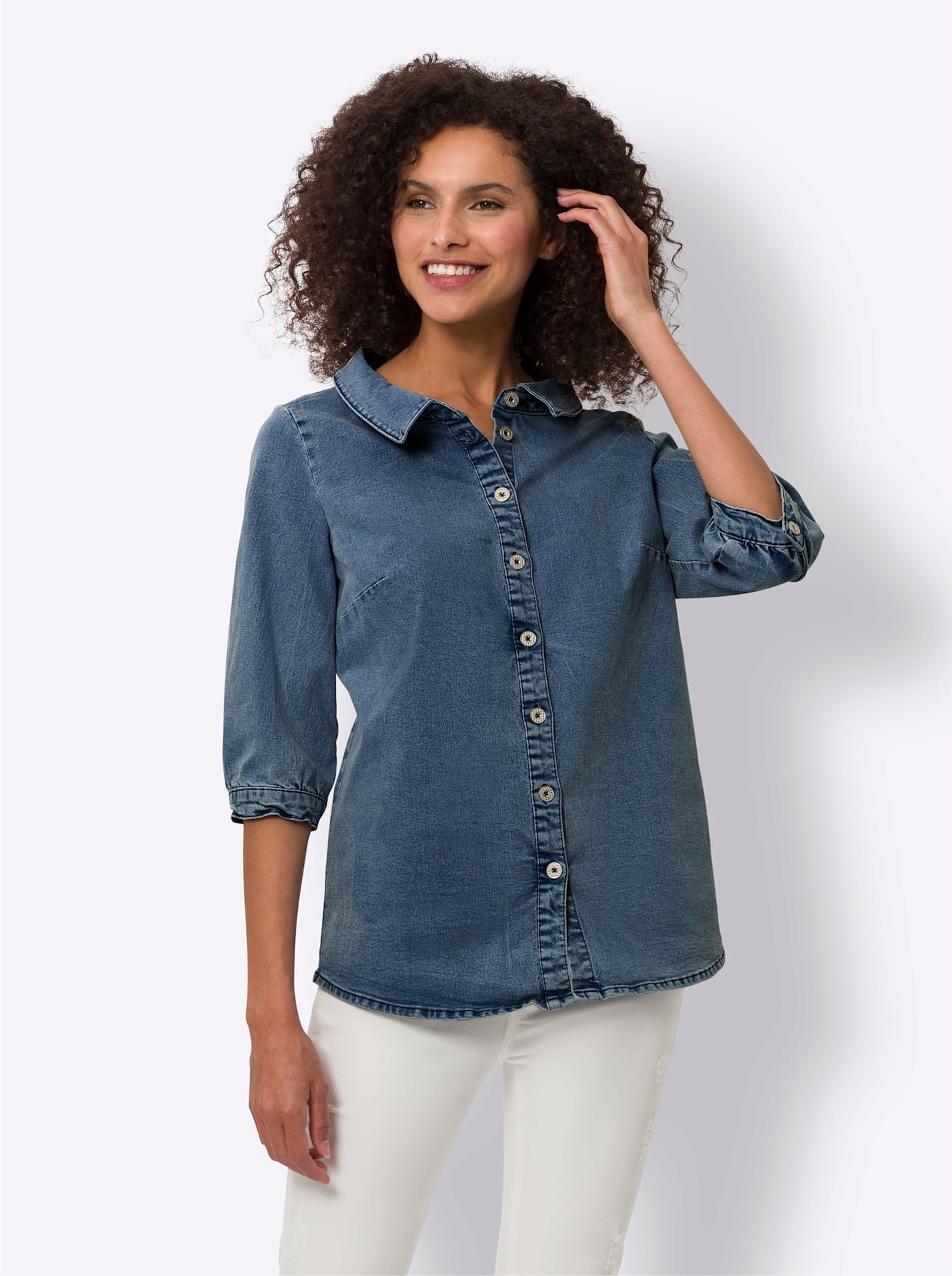 heine Jeansbluse