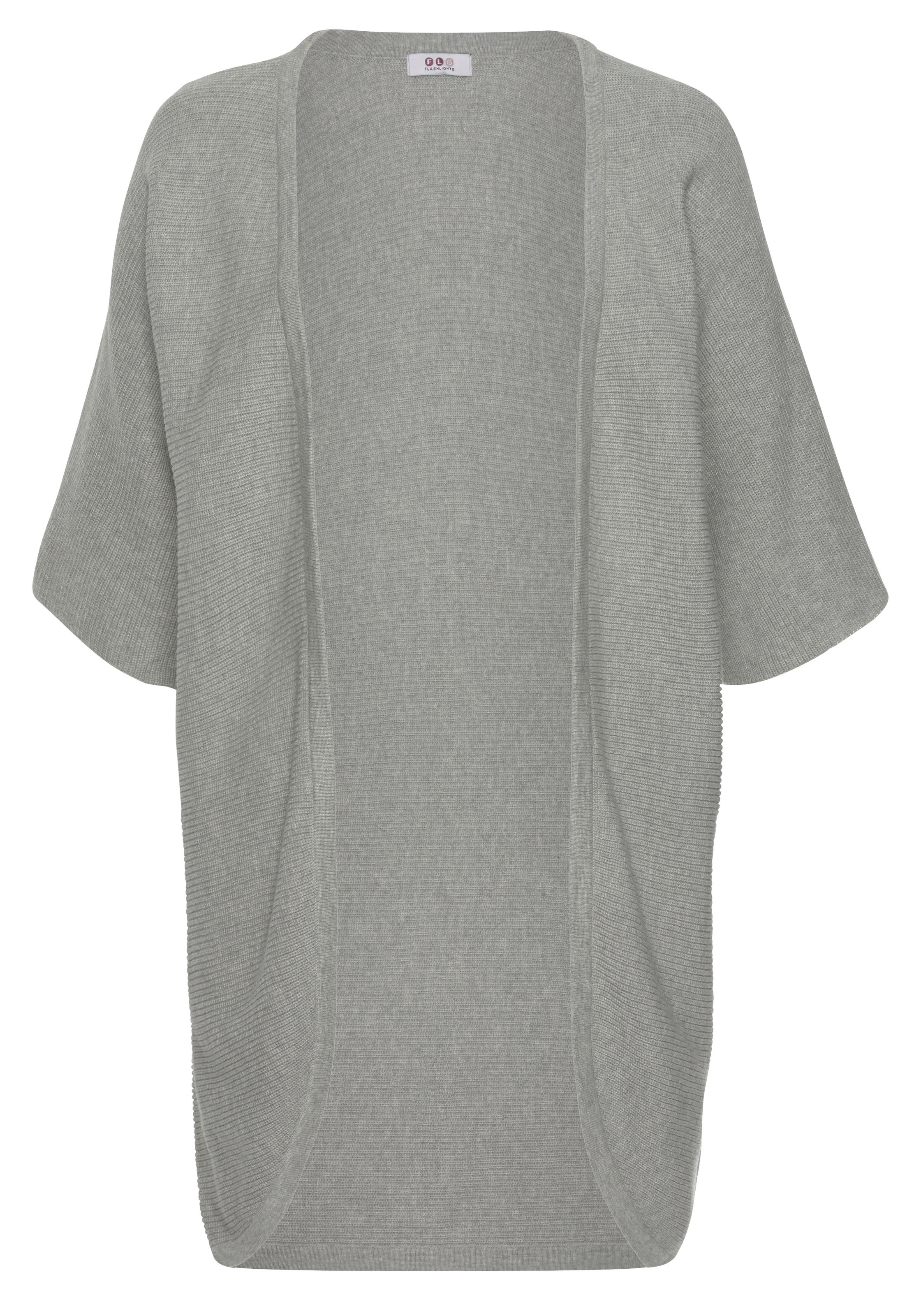 Flashlights Longstrickjacke, Extra- lange Form