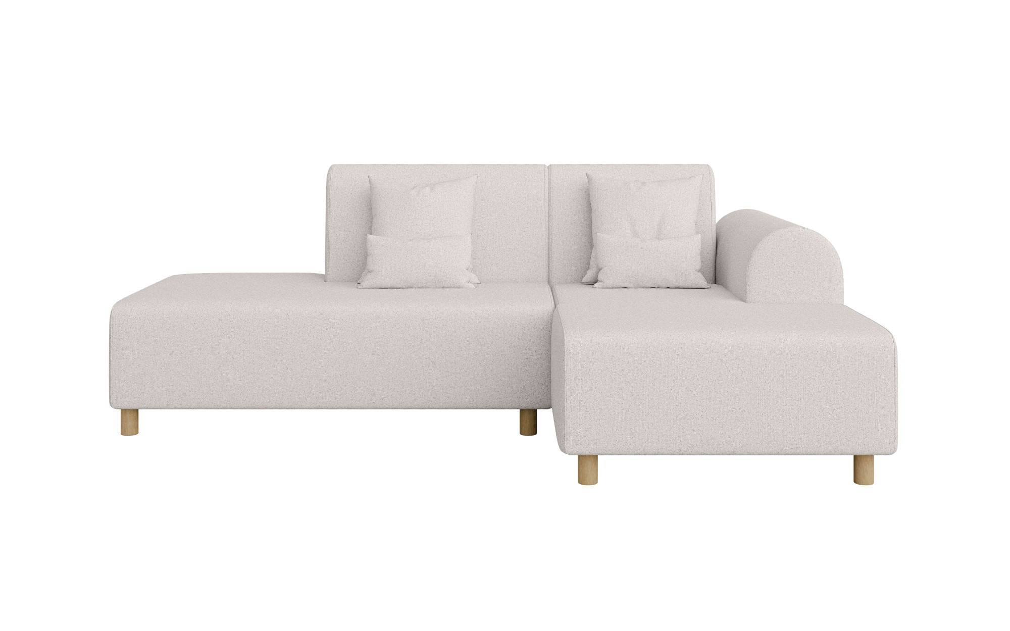 INOSIGN Ecksofa »Suyala«, L-Form mit Hocker