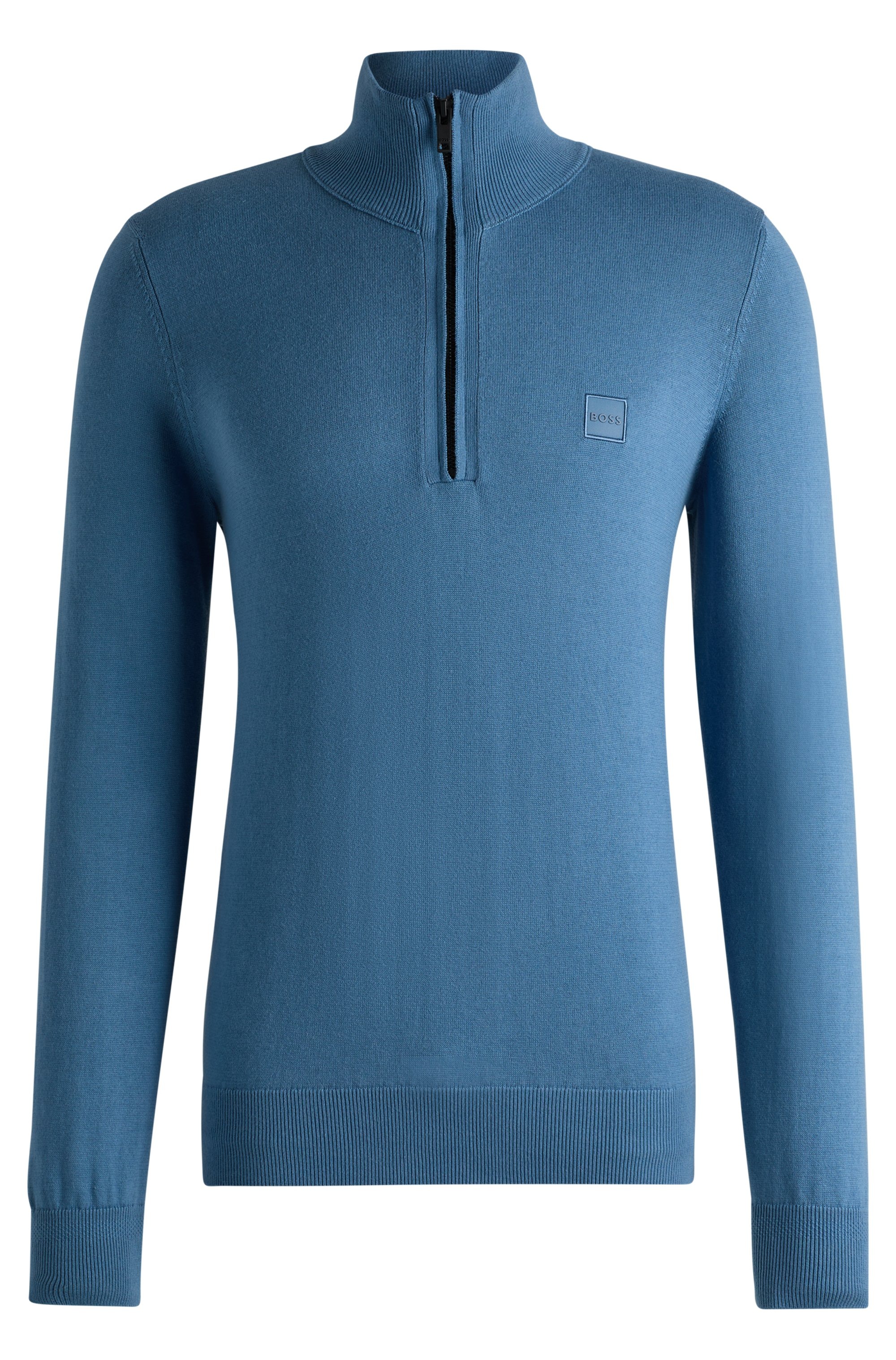 BOSS ORANGE Rollkragenpullover »Kanobix«, mit Ton-in-Ton Logo