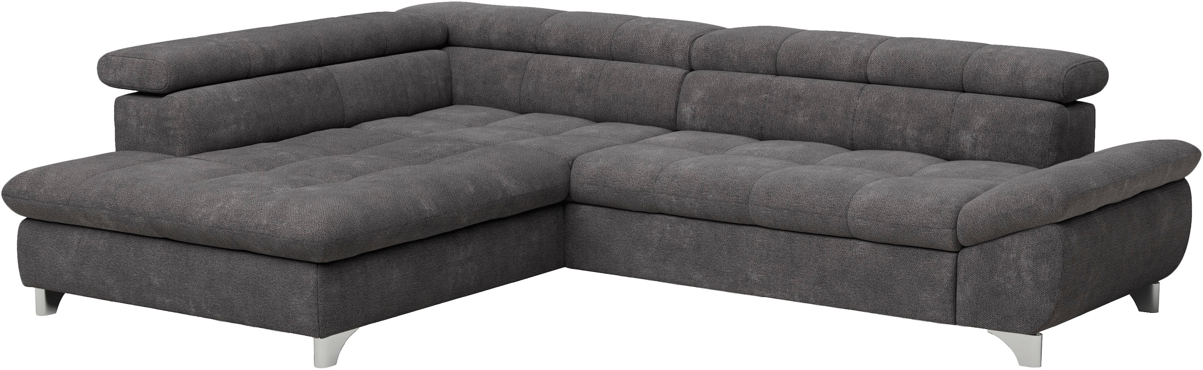COTTA Ecksofa »Gemini L-Form«, mit Kopfteilverstellung, wahlweise mit Bettfunktion