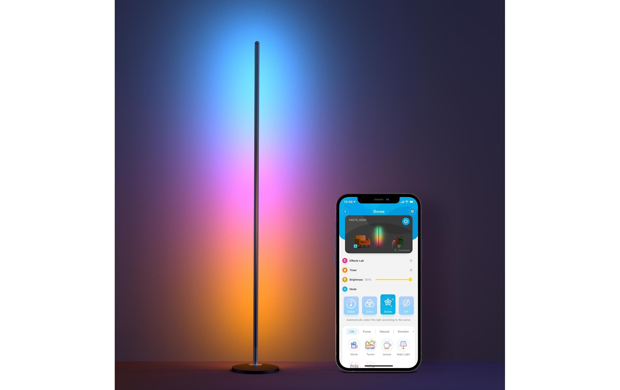 Stehlampe »Govee Smart Corner RGB«