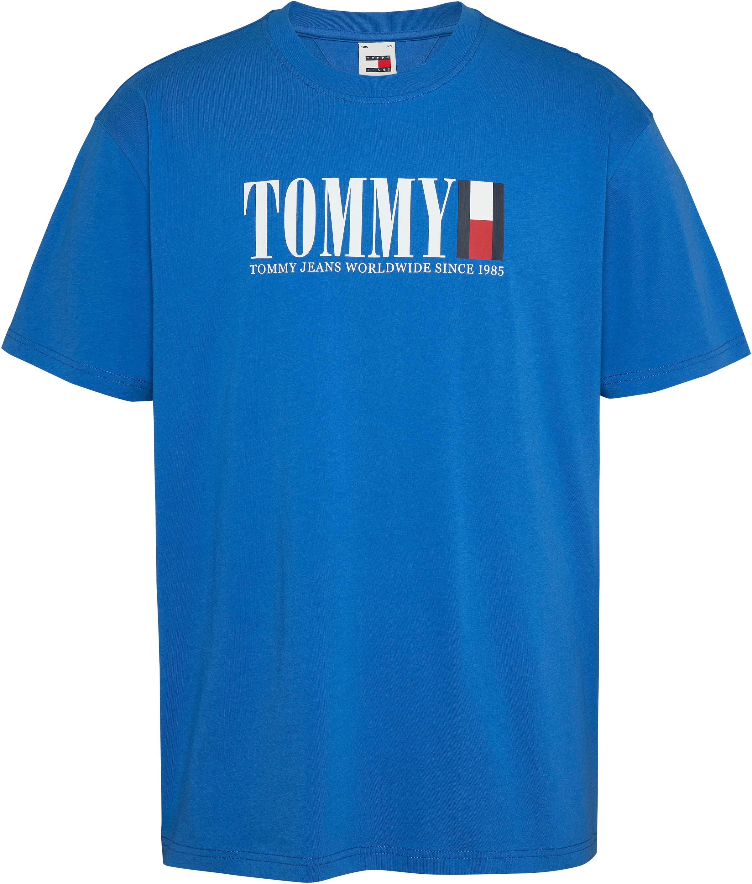 Tommy Jeans T-Shirt »TJM REG TOMMY DNA FLAG TEE EXT«, mit Logoprint