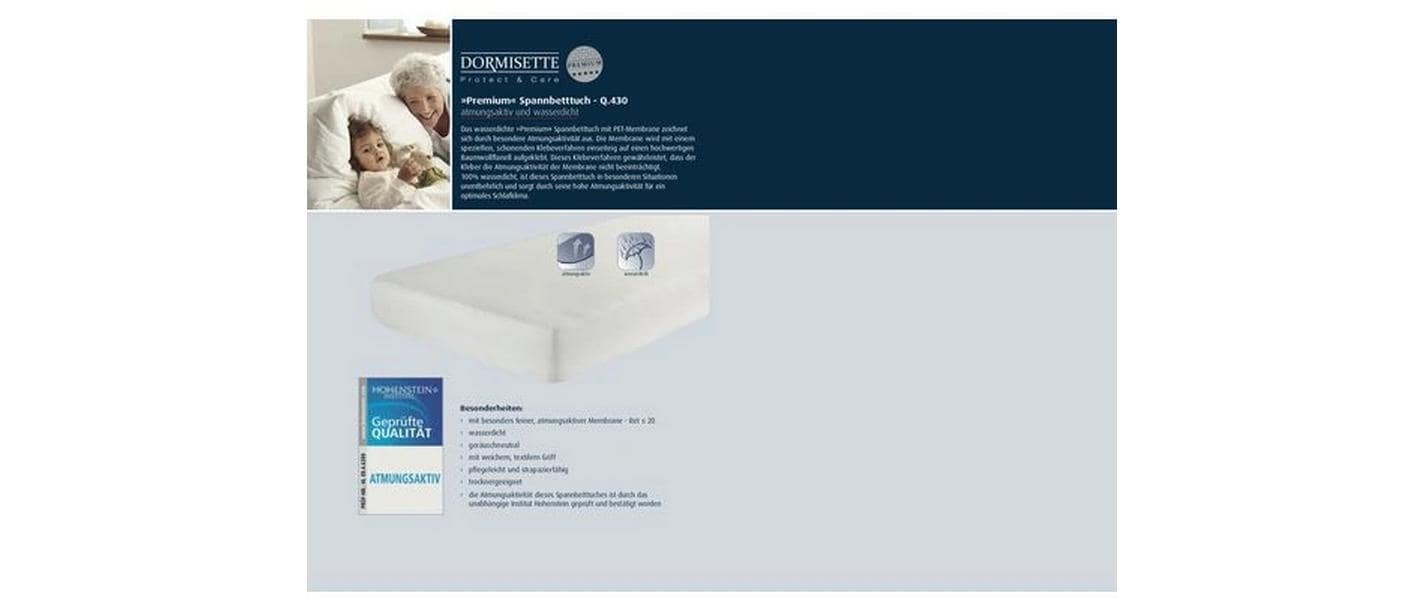 Spannbettlaken »Living Home Aqua Premium«