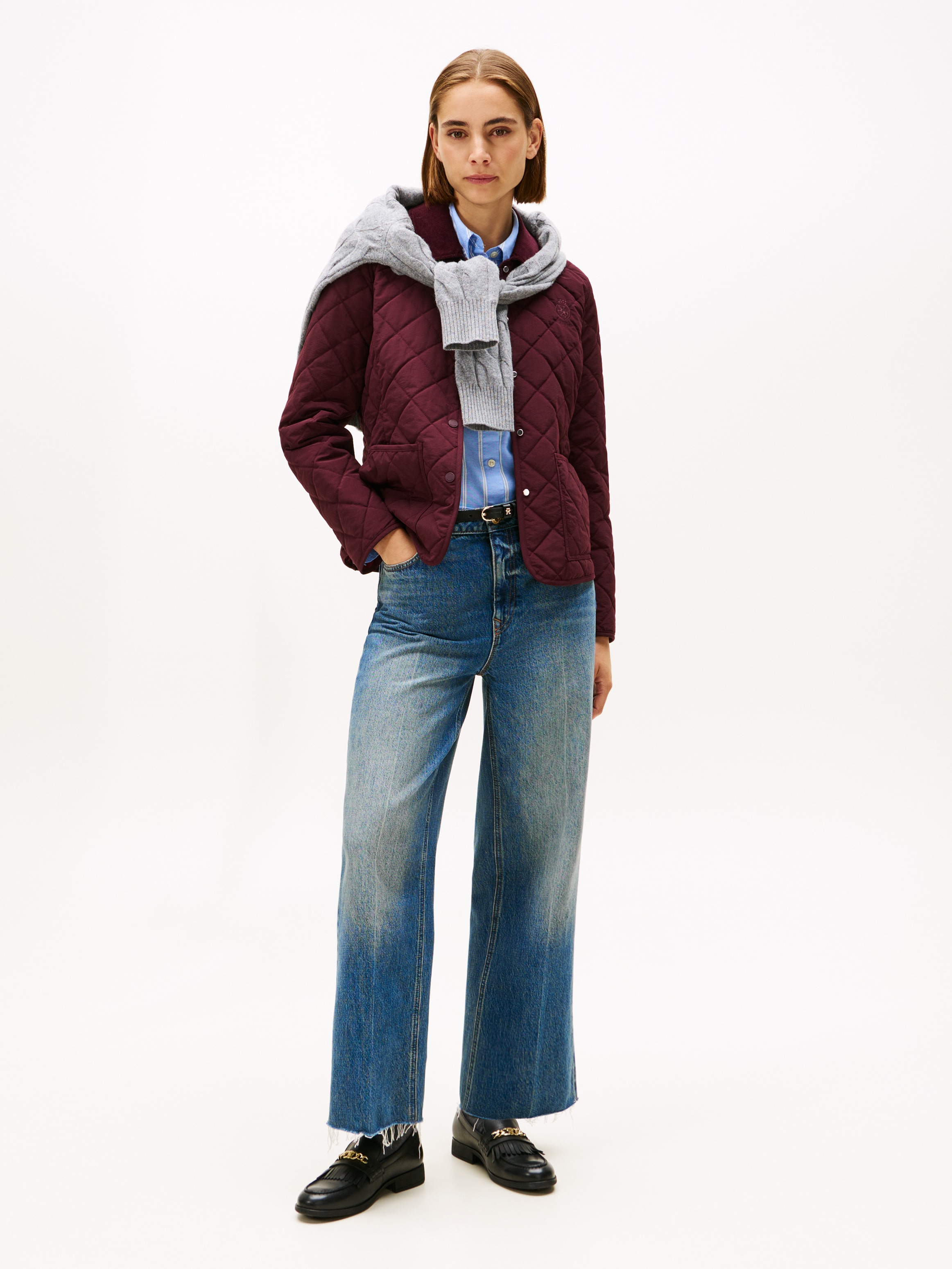 Tommy Hilfiger Steppjacke »PADDED QUILTED SLIM JACKET«